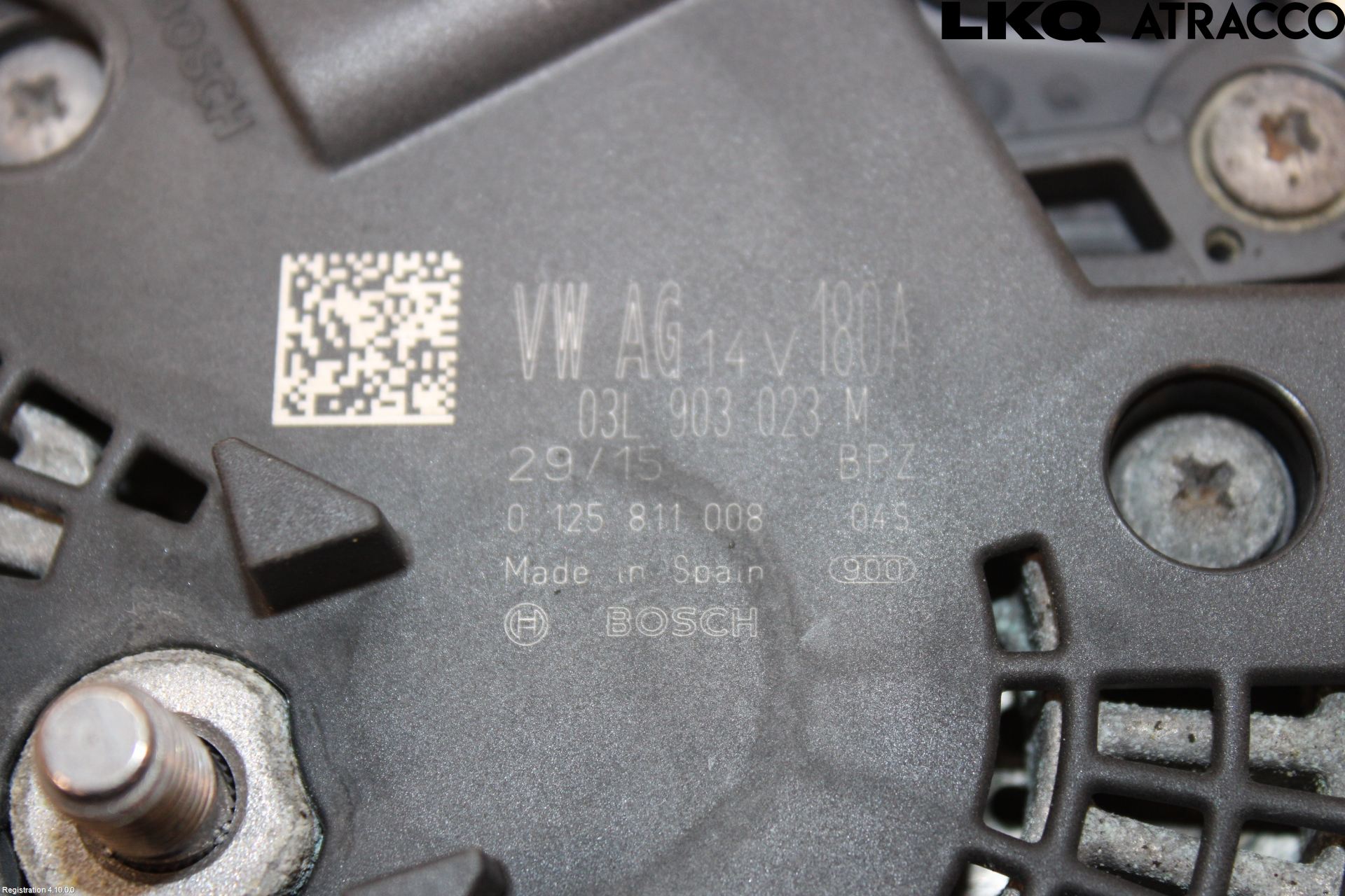 Volkswagen VW GOLF / E-GOLF VII 13-20 Generator