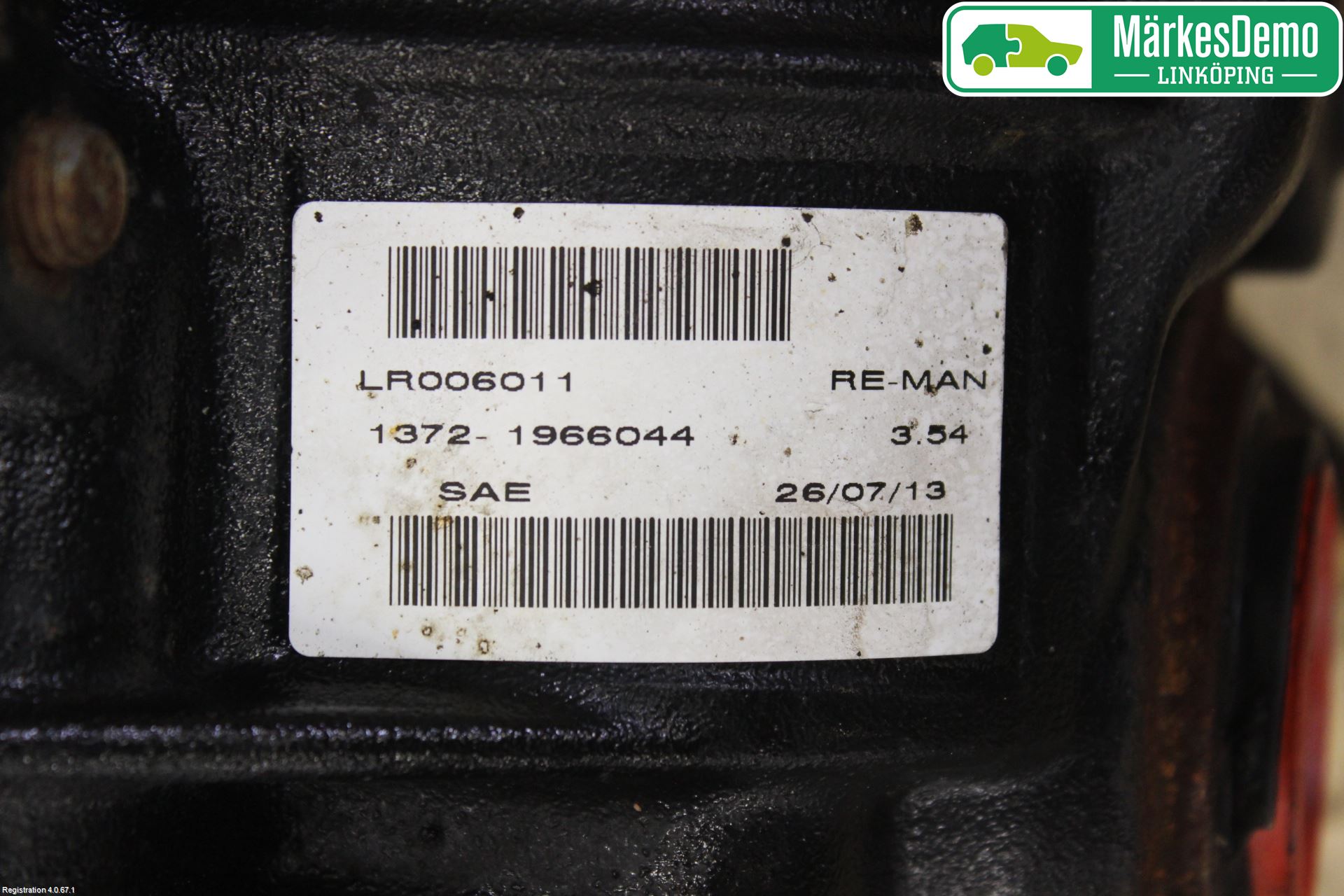 Landrover LAND ROVER DISCOVERY 4 10-16 Framvagn Diffrential