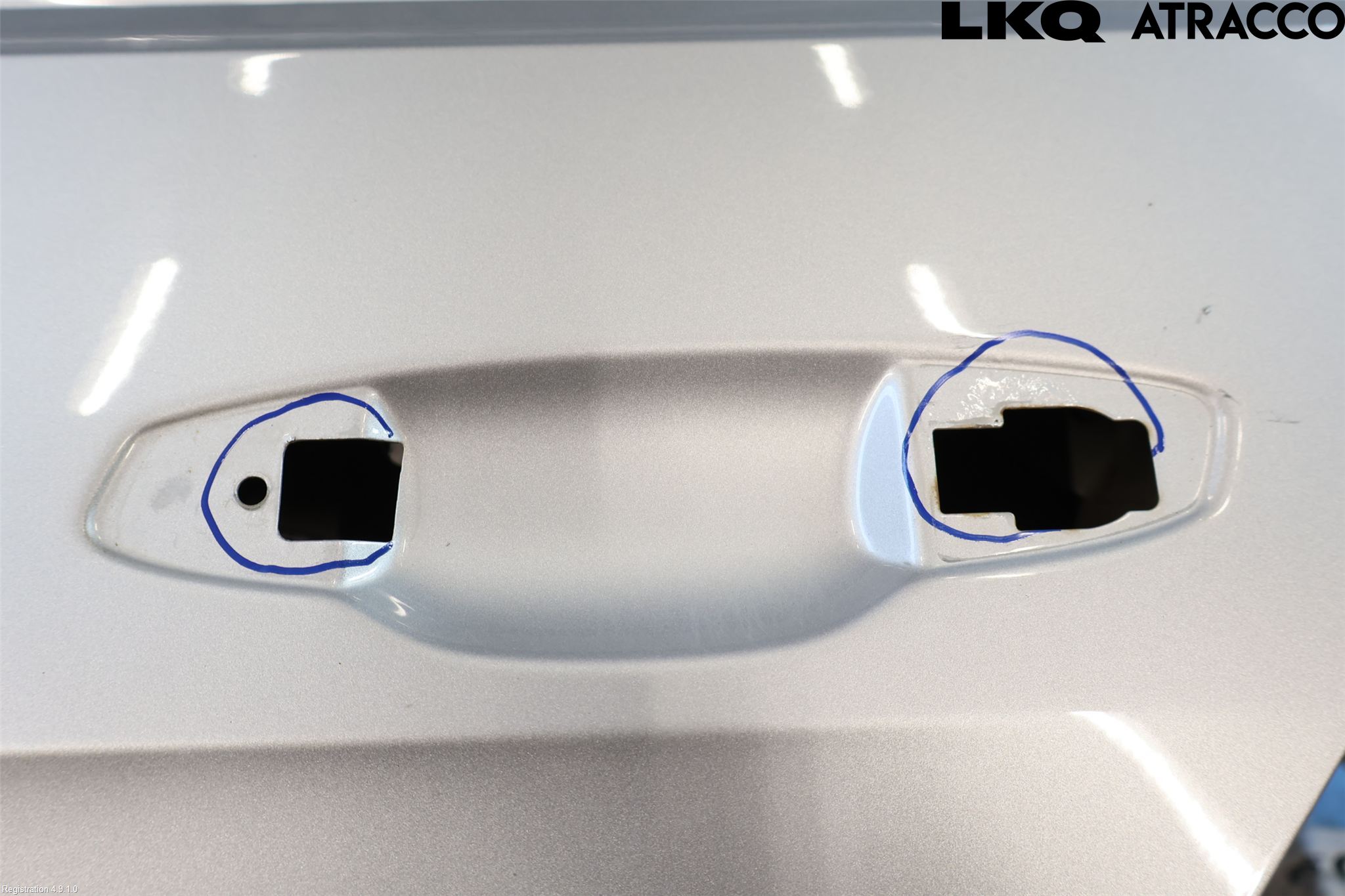 Volkswagen VW GOLF / E-GOLF VII 13-20 Dörr Bak Vänster