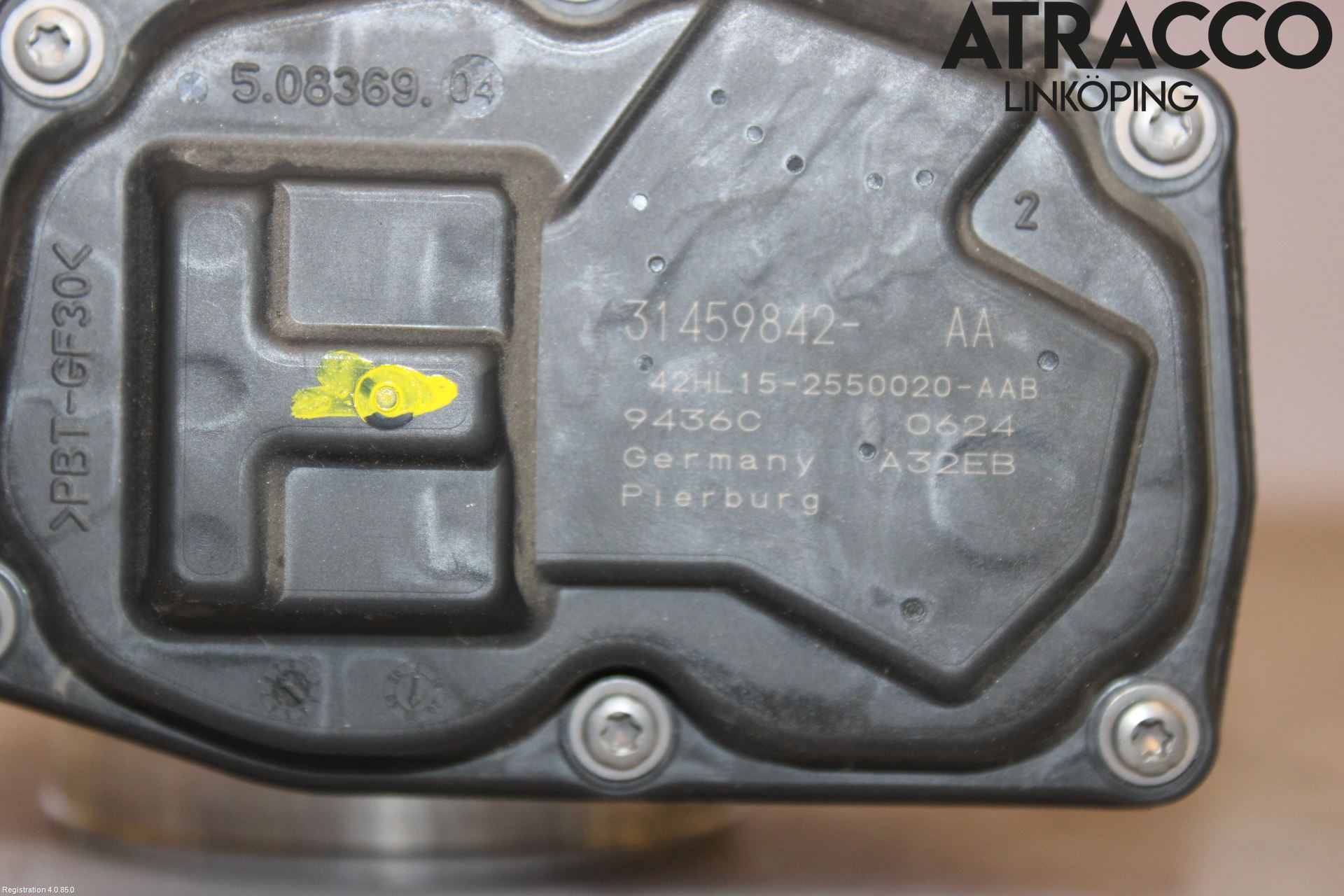 Volvo XC60 18- Injspjällhus