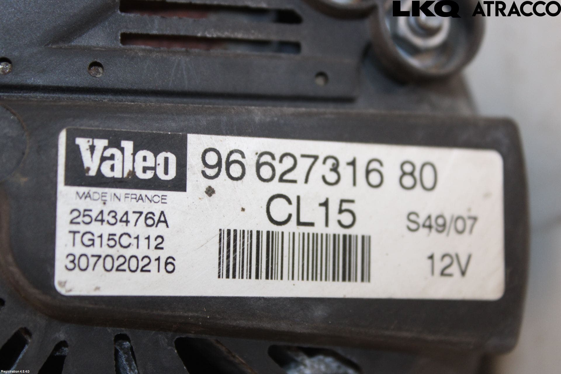 Mitsubishi OUTLANDER 07-12 Generator