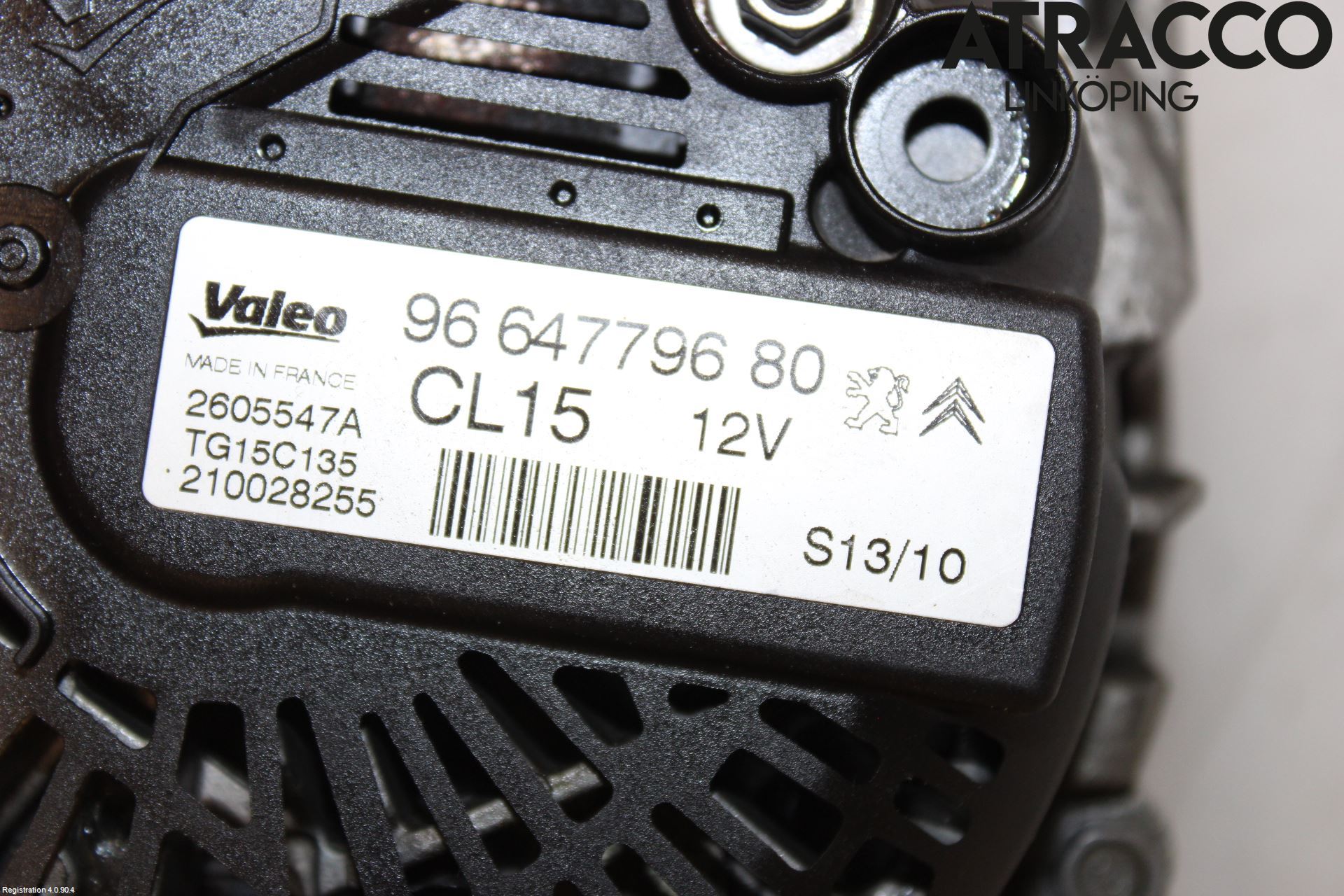 Citroen C3 10-17 Generator