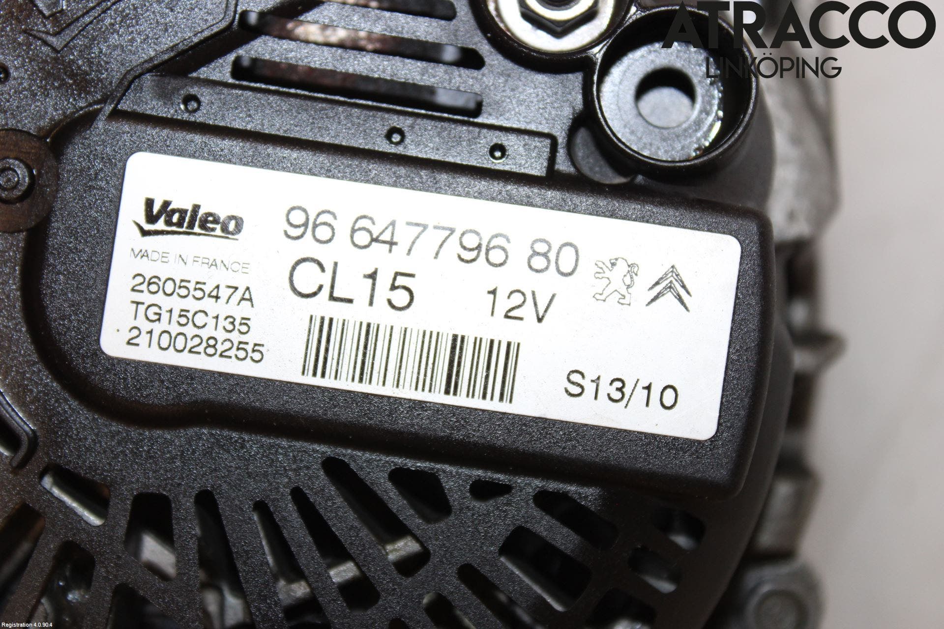 Citroen C3 10-17 Generator