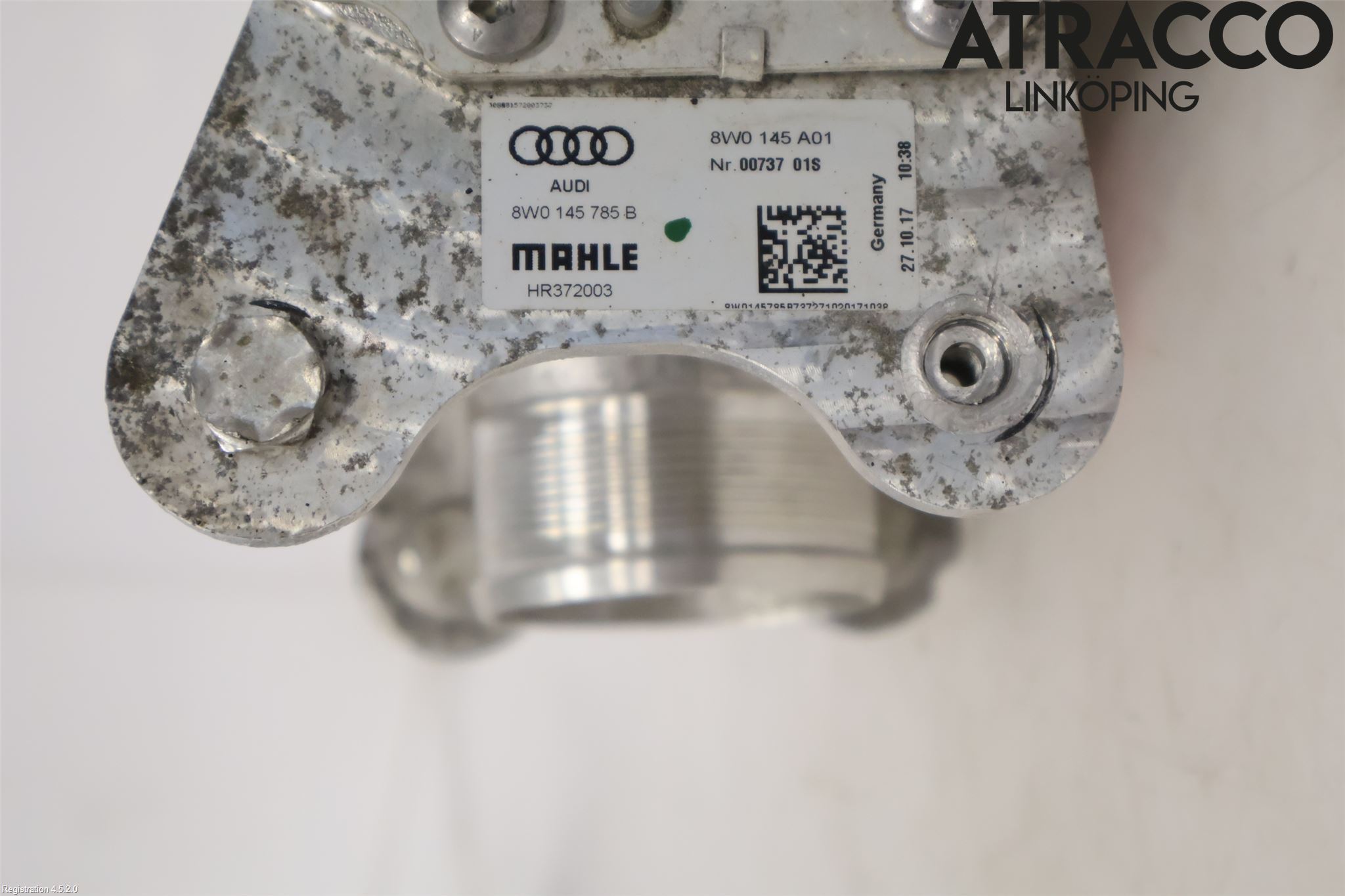 Audi A4/S4 B9 16-19 Laddluft-Intercooler Kyl