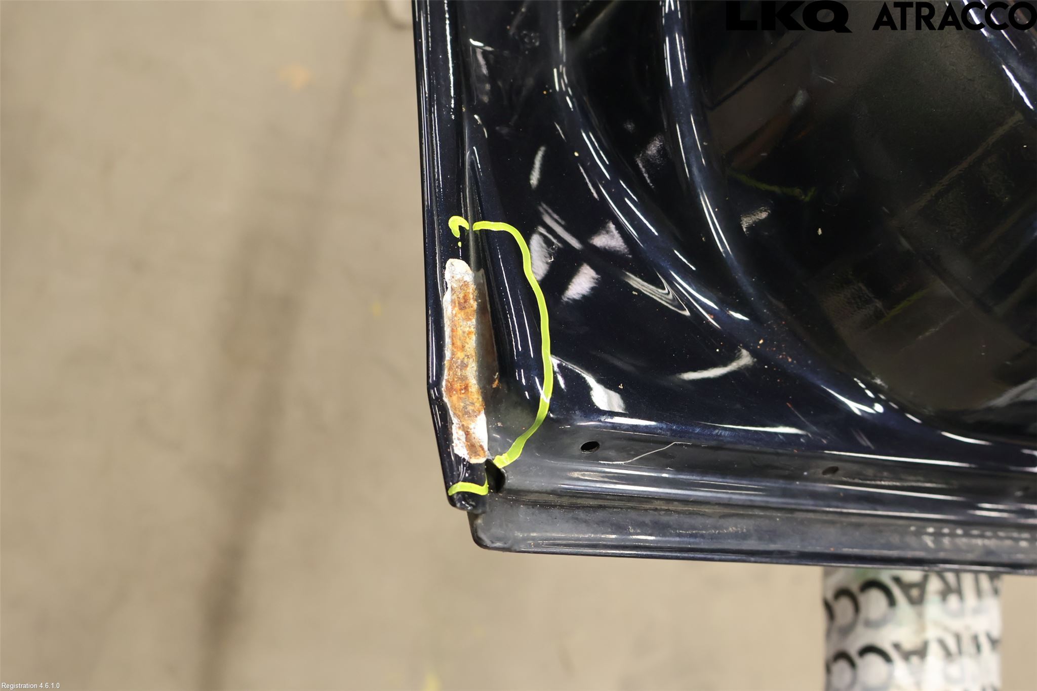 BMW 5 E60/61 Sed/Tou 02-10 Dörr Bak Höger