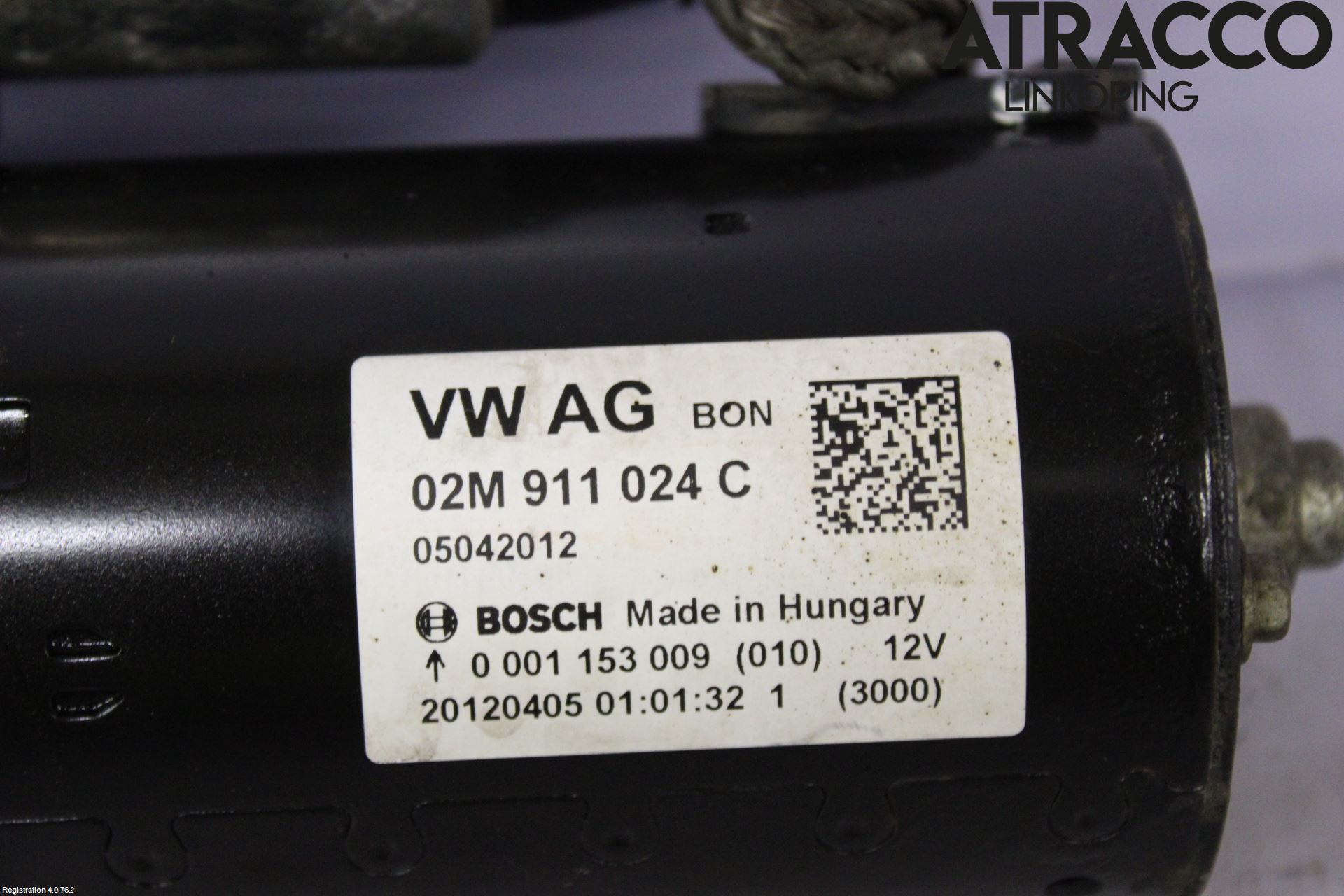 Volkswagen VW GOLF VI 09-13 Startmotor Diesel