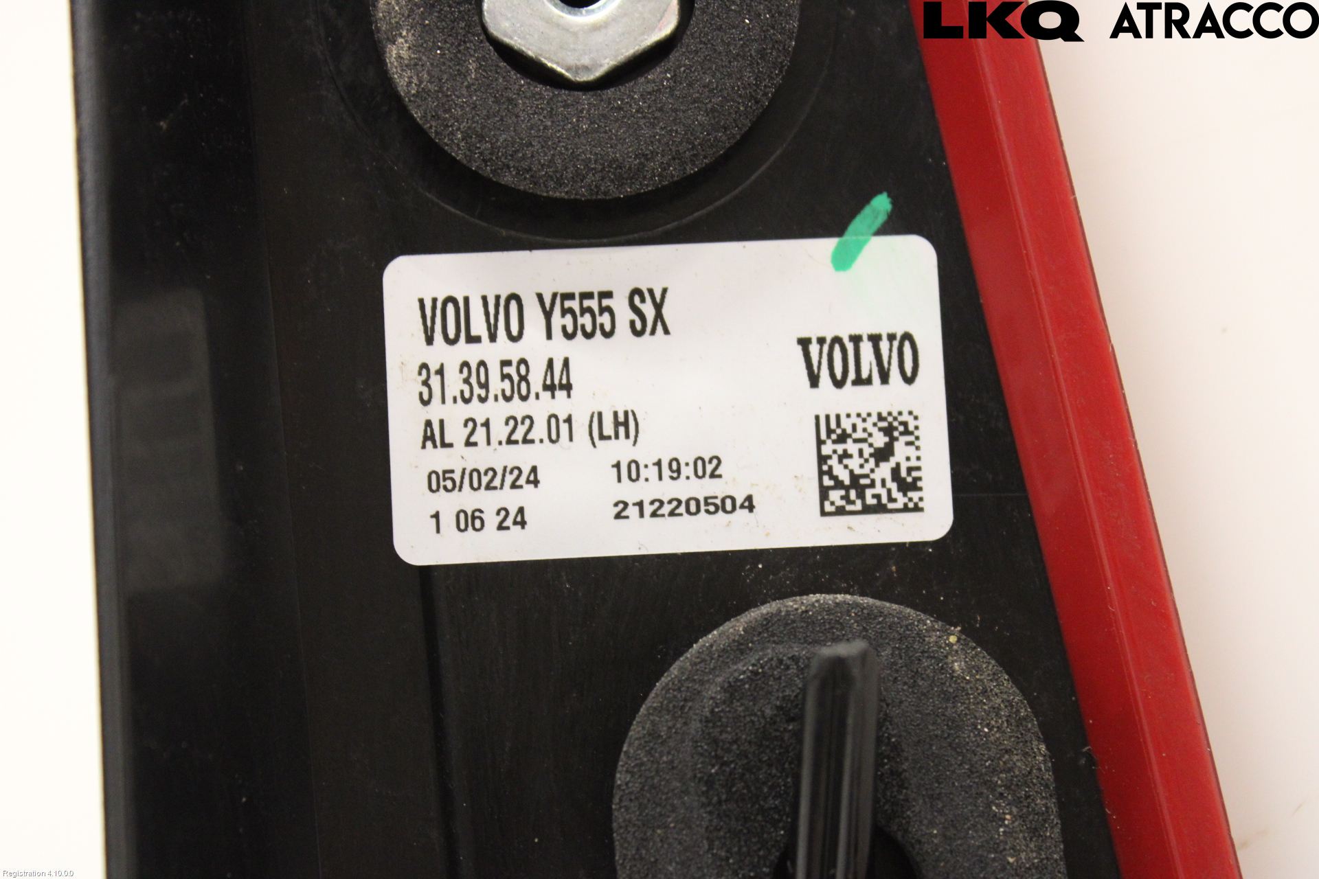 Volvo V40 12-19 Bakljus Vänster