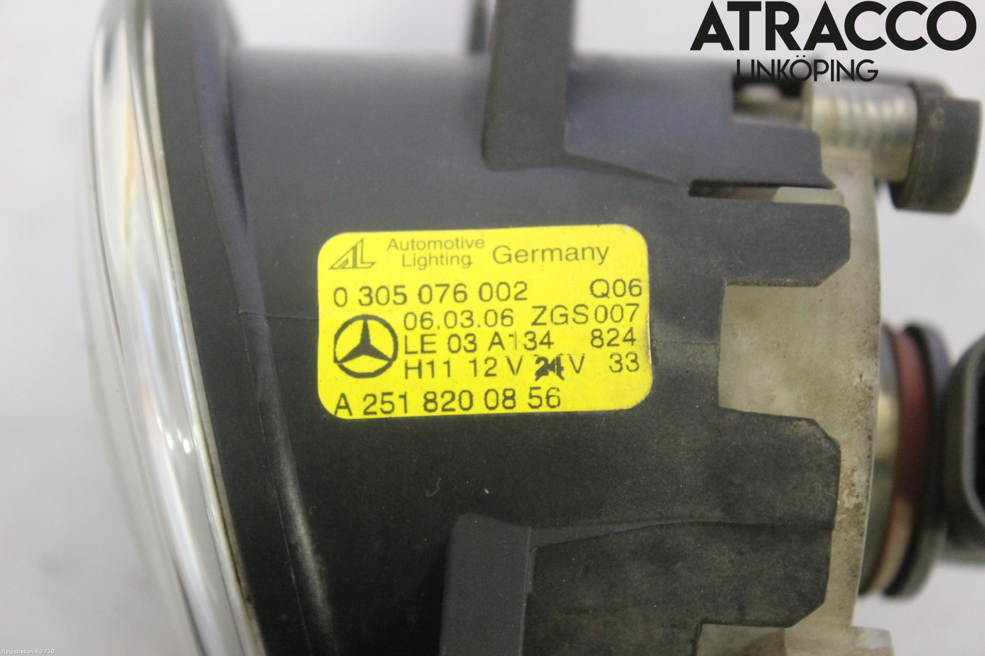 Mercedes-Benz MB B-KLASS (W245) 05-12 Dimljus-Varselljus Fram
