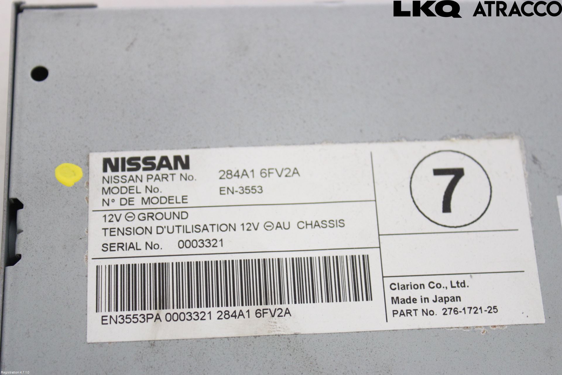 Nissan X-TRAIL 14-21 Styrenhet Parkeringshjälp