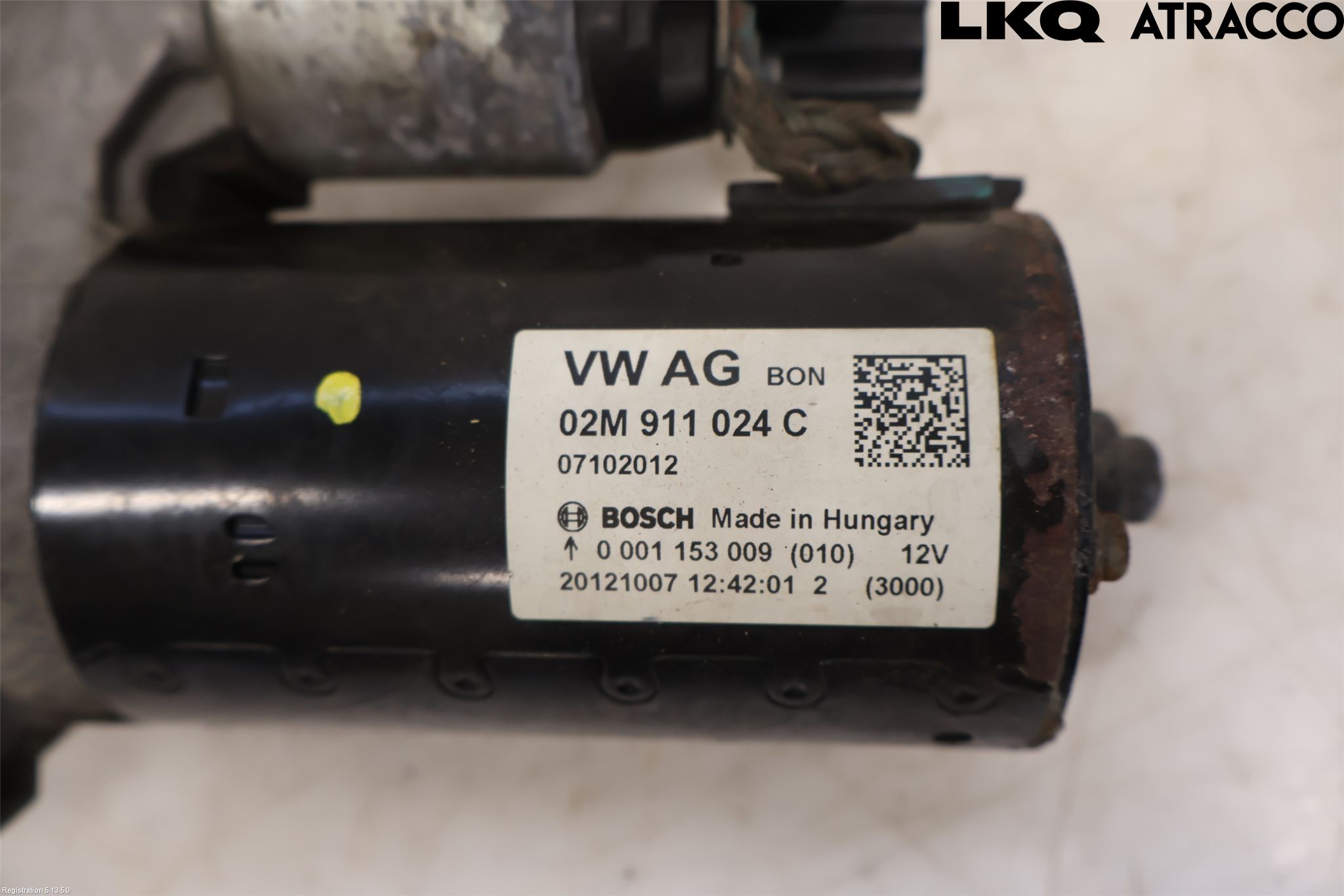 Audi A3/S3 05-13 Startmotor Diesel