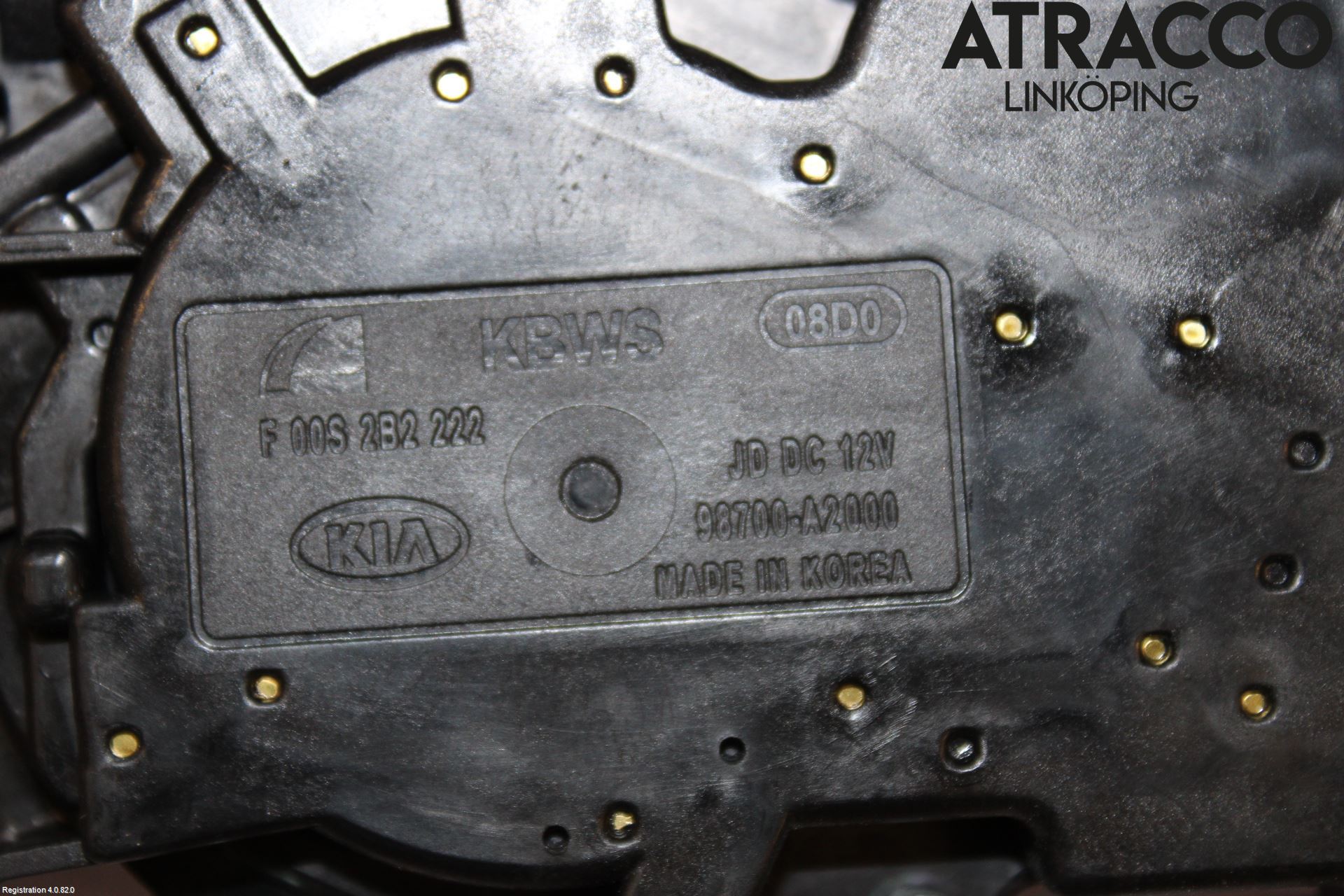 Kia CEED 12-18 Torkarmotor Baklucka