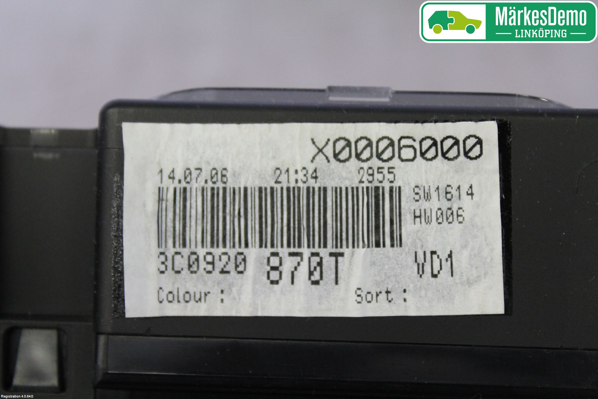 Volkswagen VW PASSAT 05-11 Instrument Komb