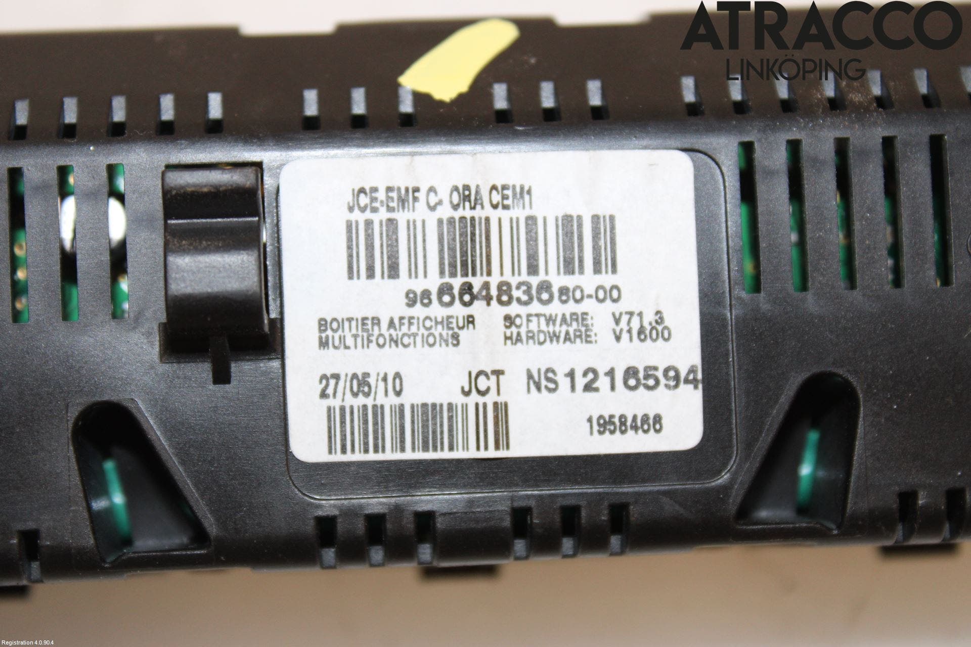 Peugeot 5008 10-16 Färddator