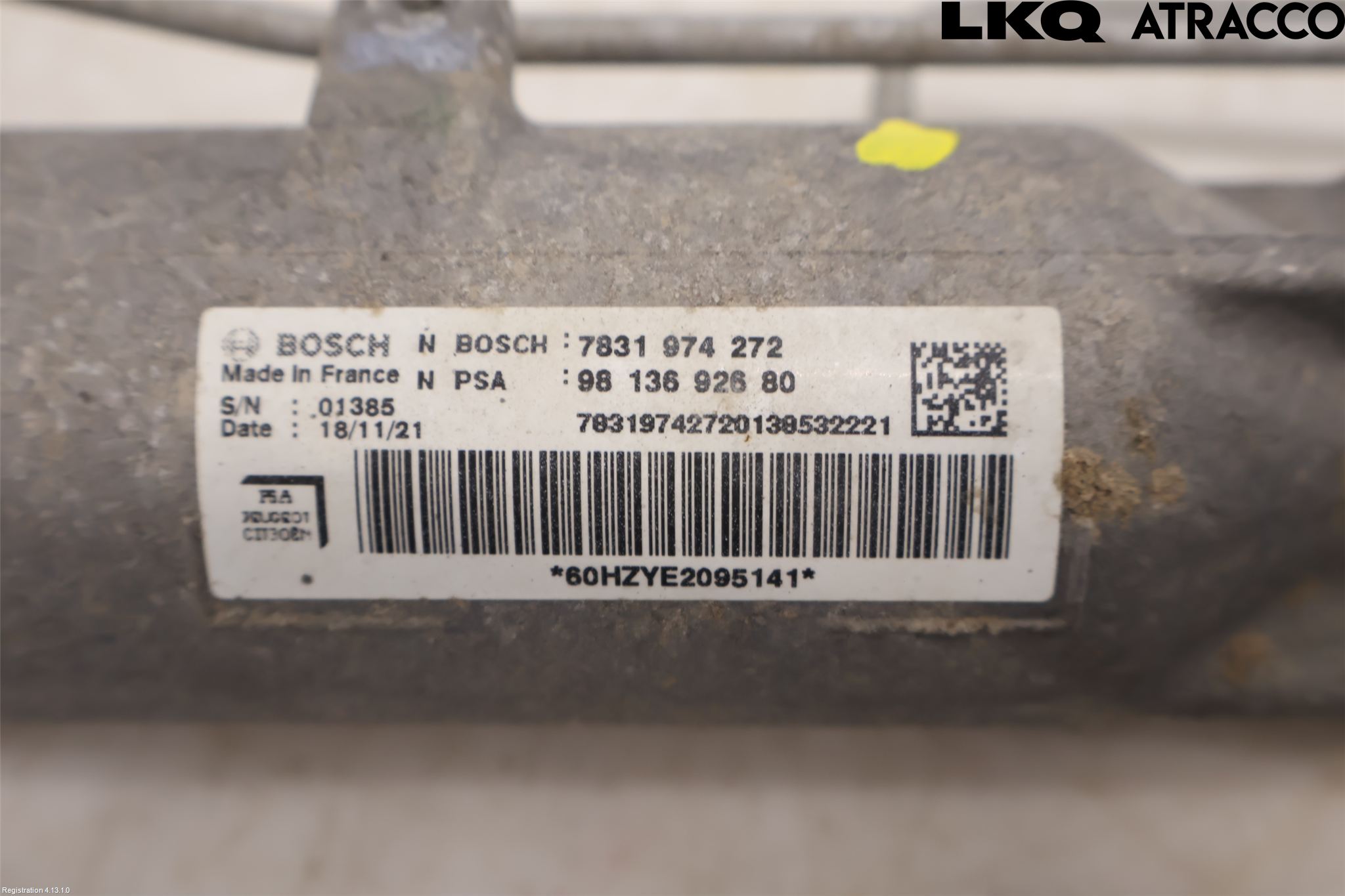 Opel VIVARO 20- Styrväxel Servo -Snäcka