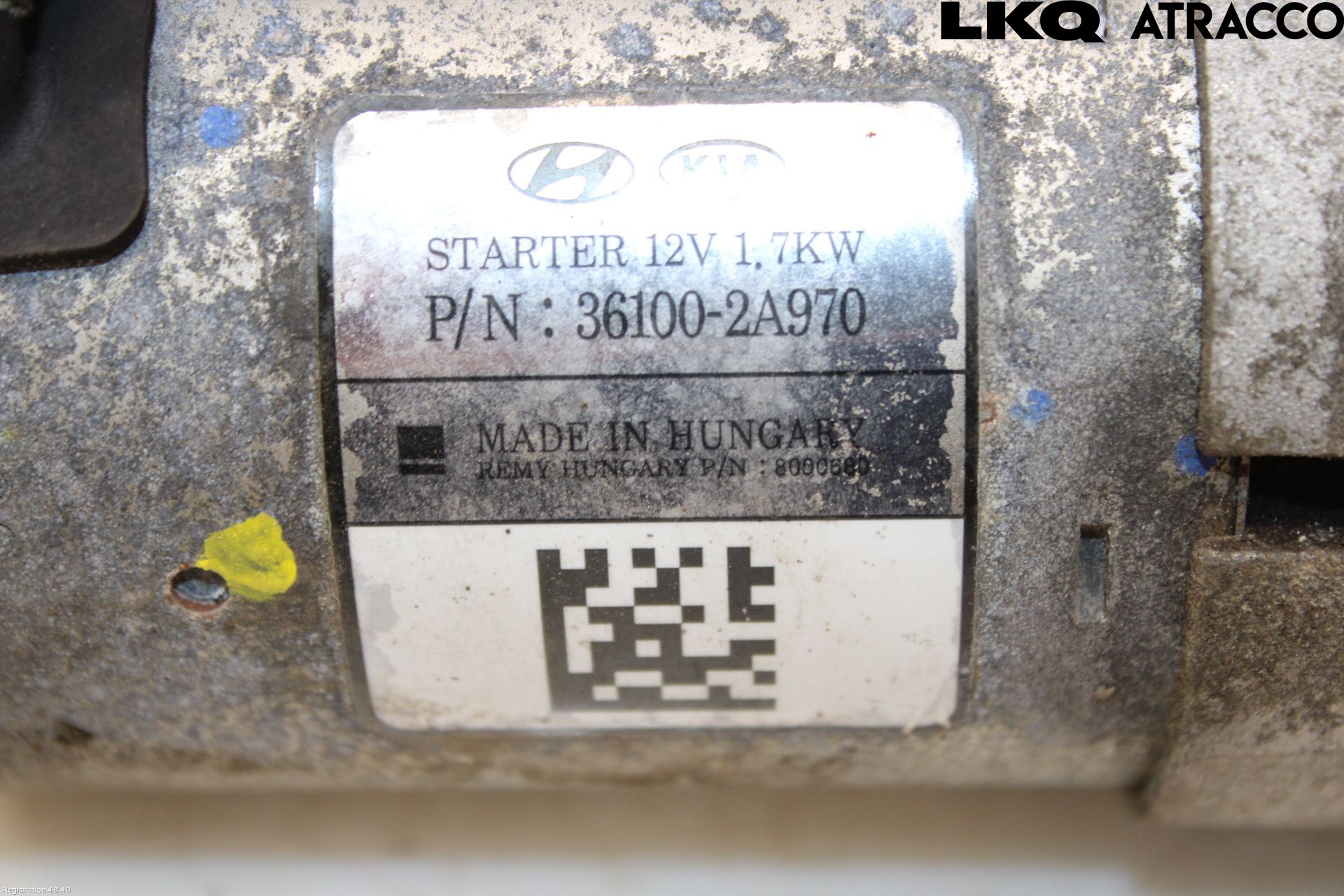 Kia CEED 12-18 Startmotor Diesel