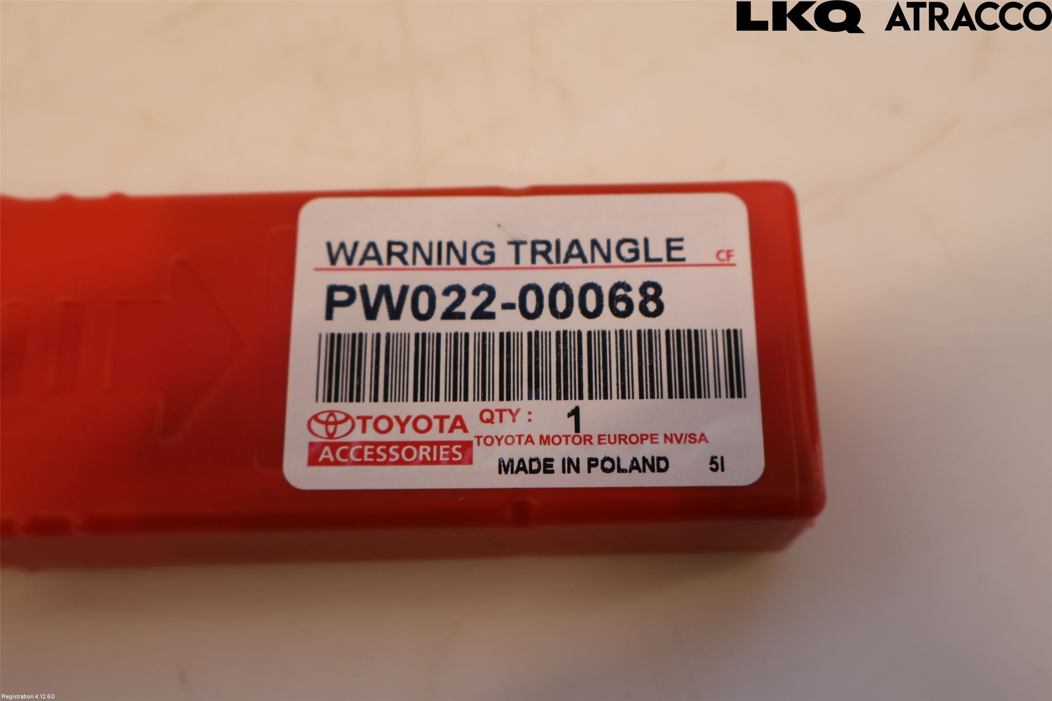 Toyota RAV4 13-18 Varningstriangel