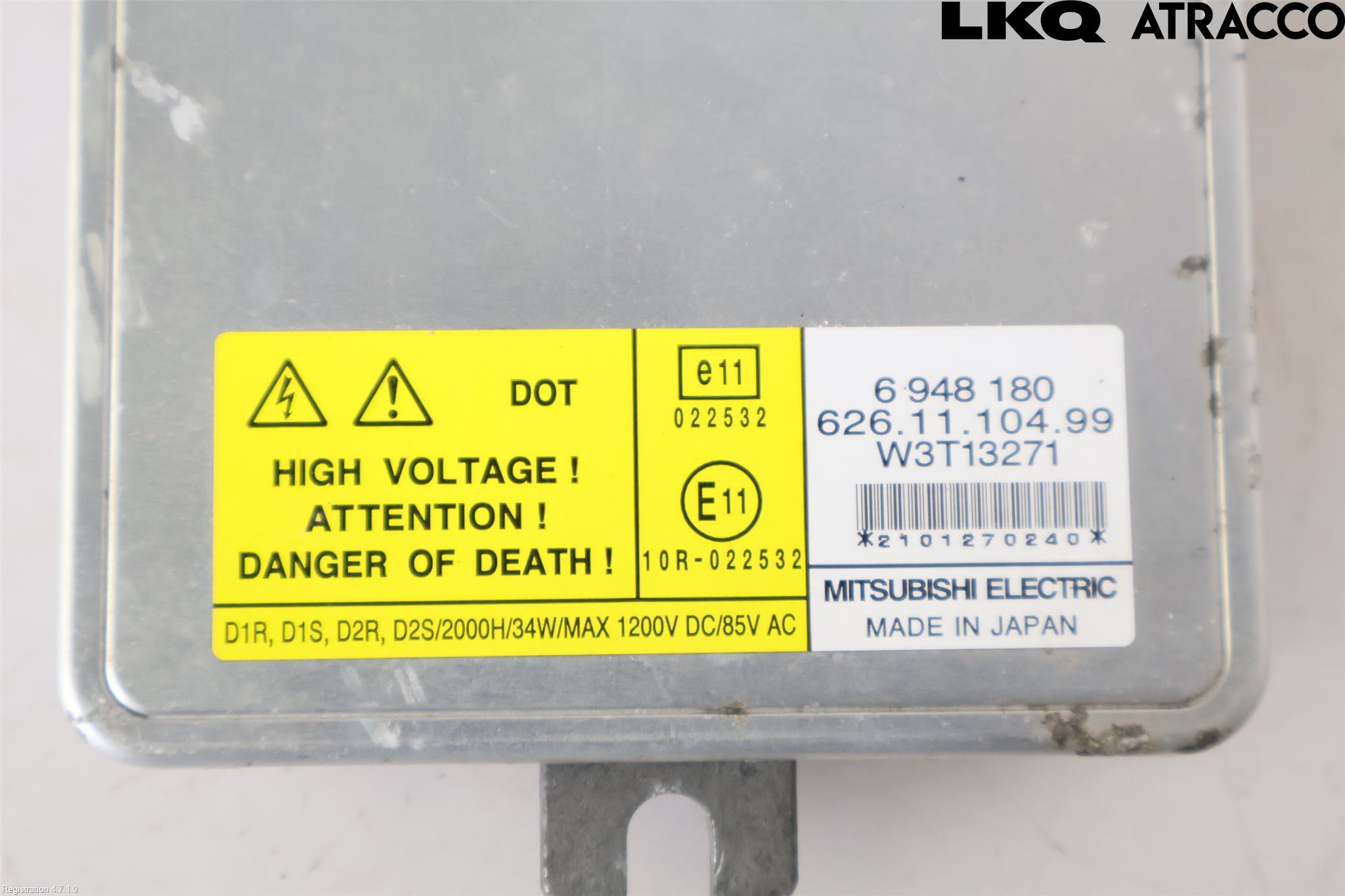 Volvo V70 08-13 Styrenhet Strålkastare