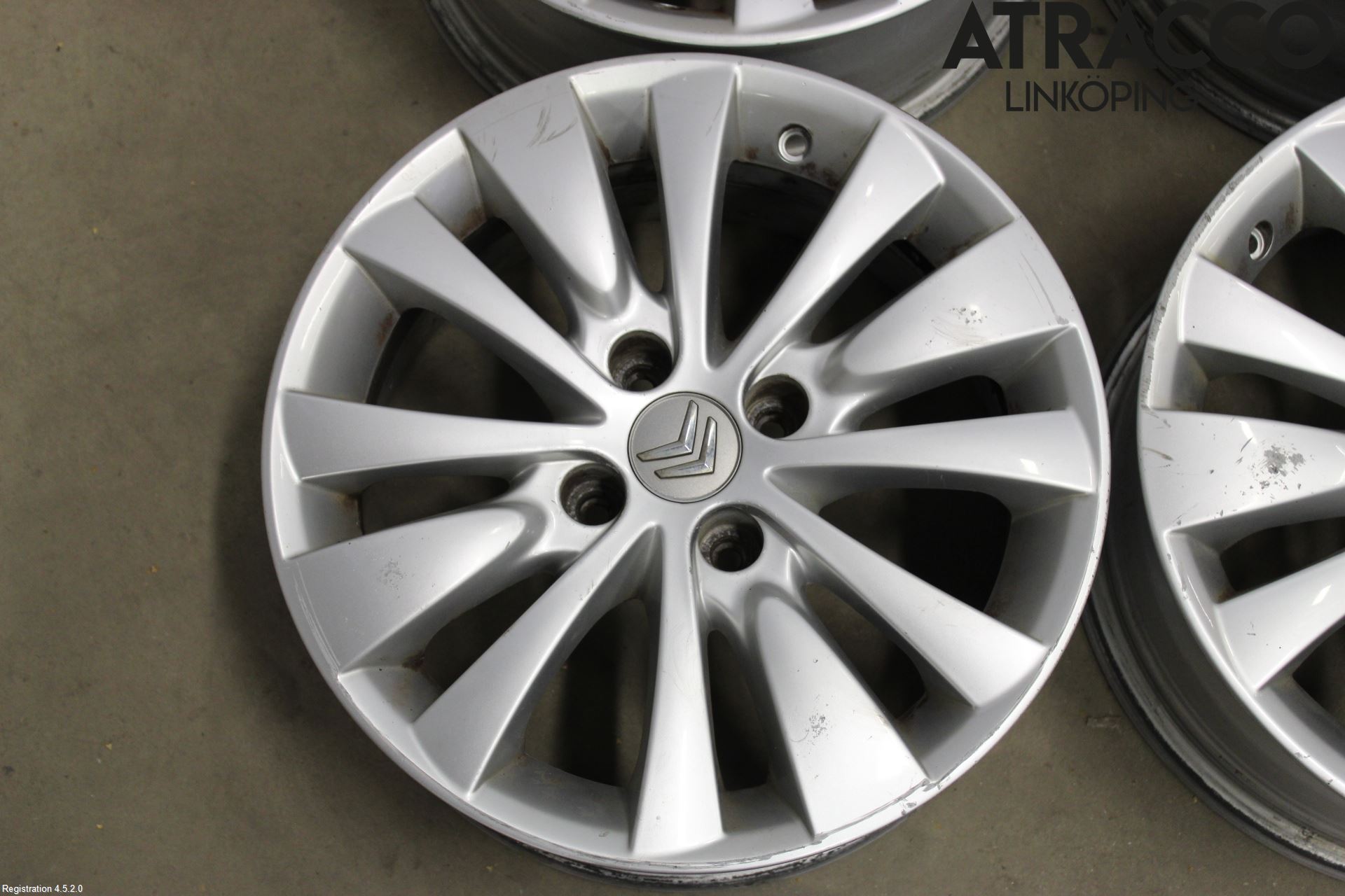 Citroen C4 GRAND PICASSO 07-13 Fälgsats Aluminium