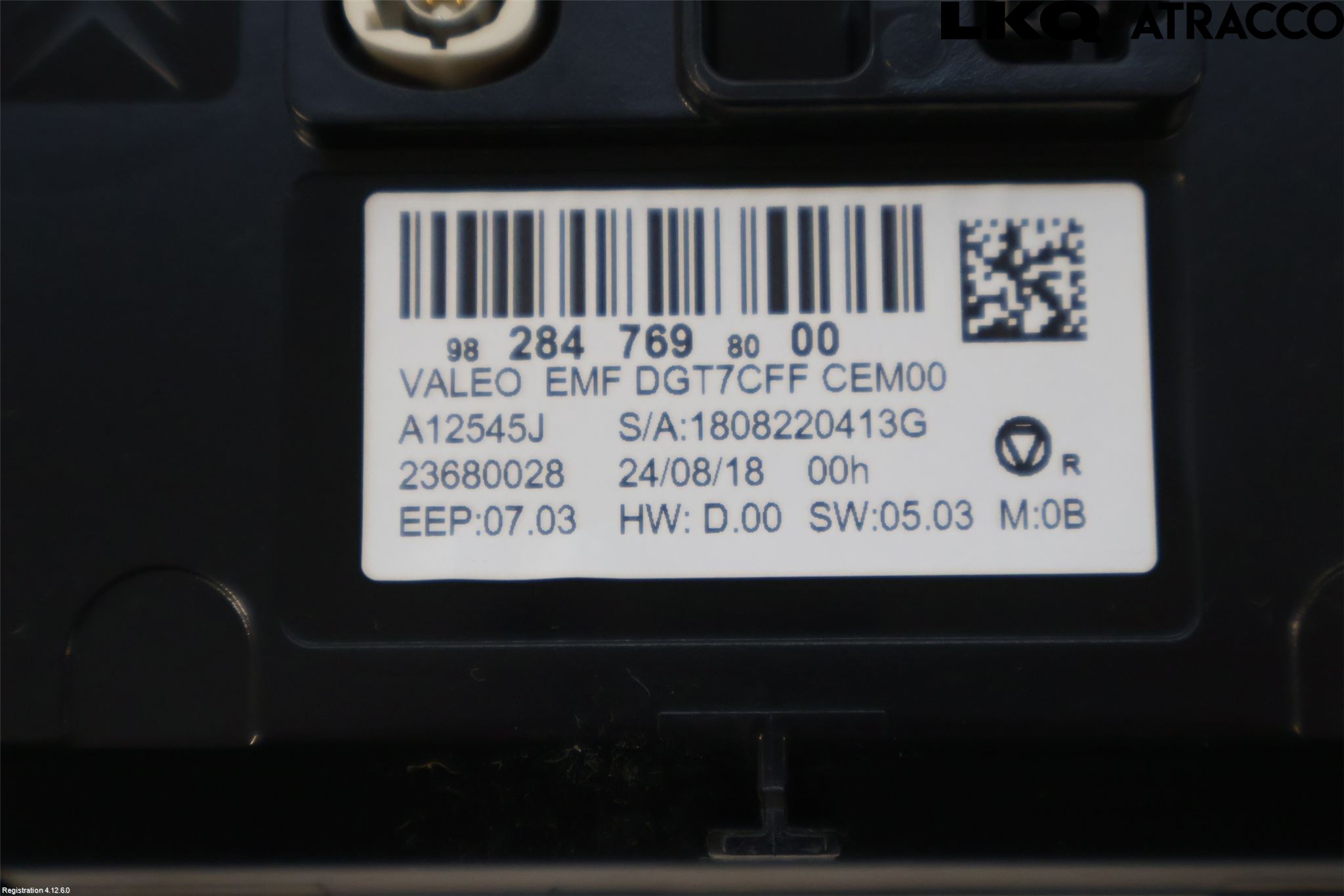 Peugeot 308 14-21 Multifunktionsdisplay