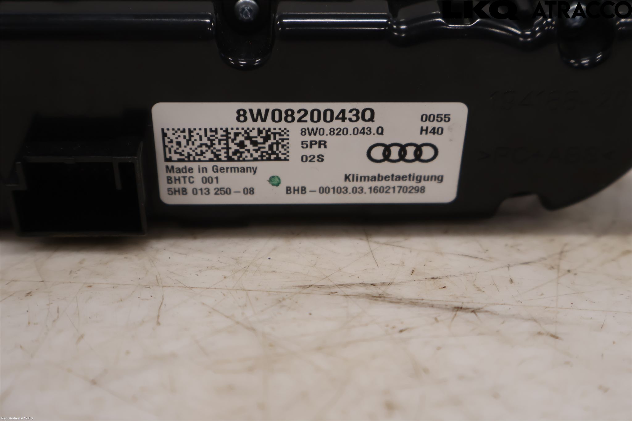 Audi A4/S4 B9 16-19 Ac Styrenhet Ac Manöveren