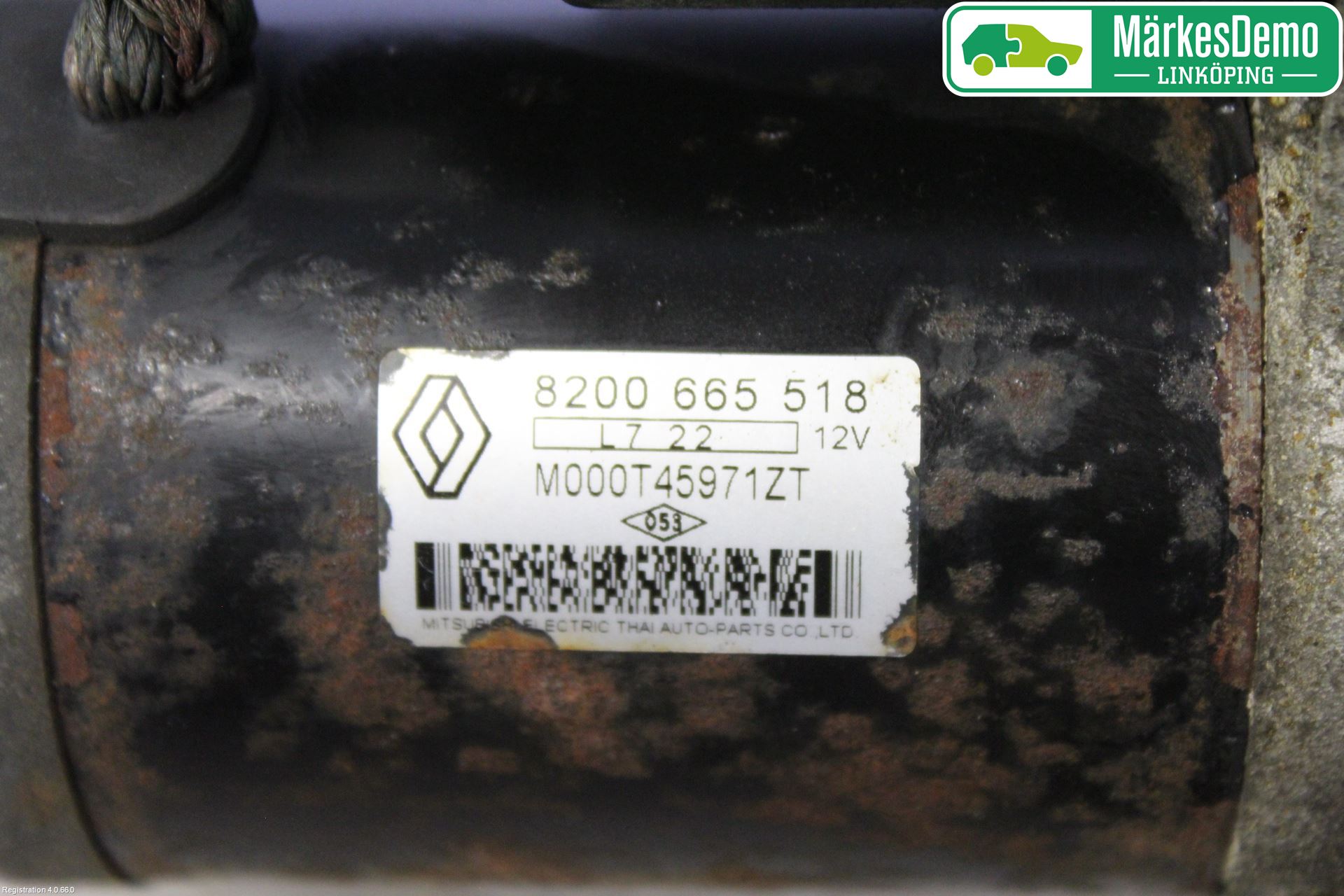 Renault SCÉNIC/GRAND 07-09 Startmotor