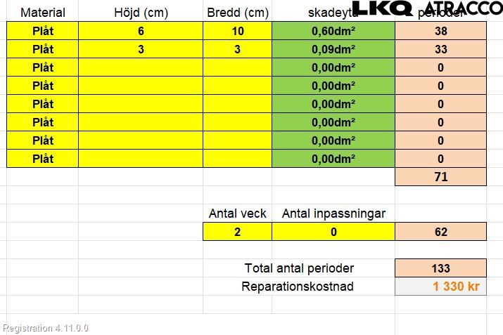 Kia RIO 12-16 Dörr Fram Vänster