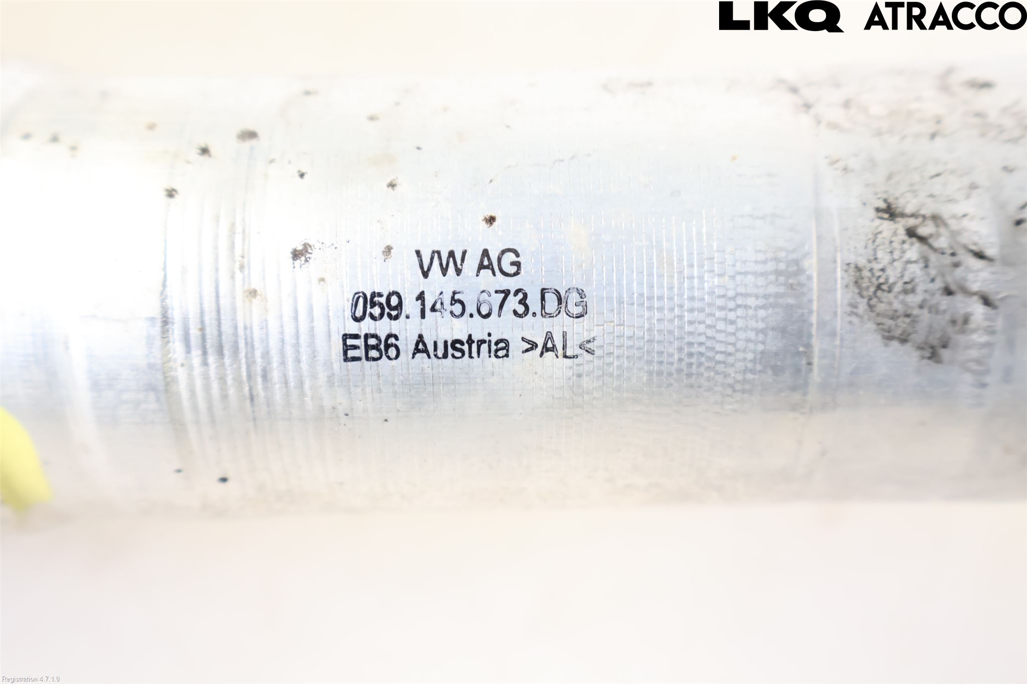 Audi Q7/SQ7 Laddluft-Intercoolerrör