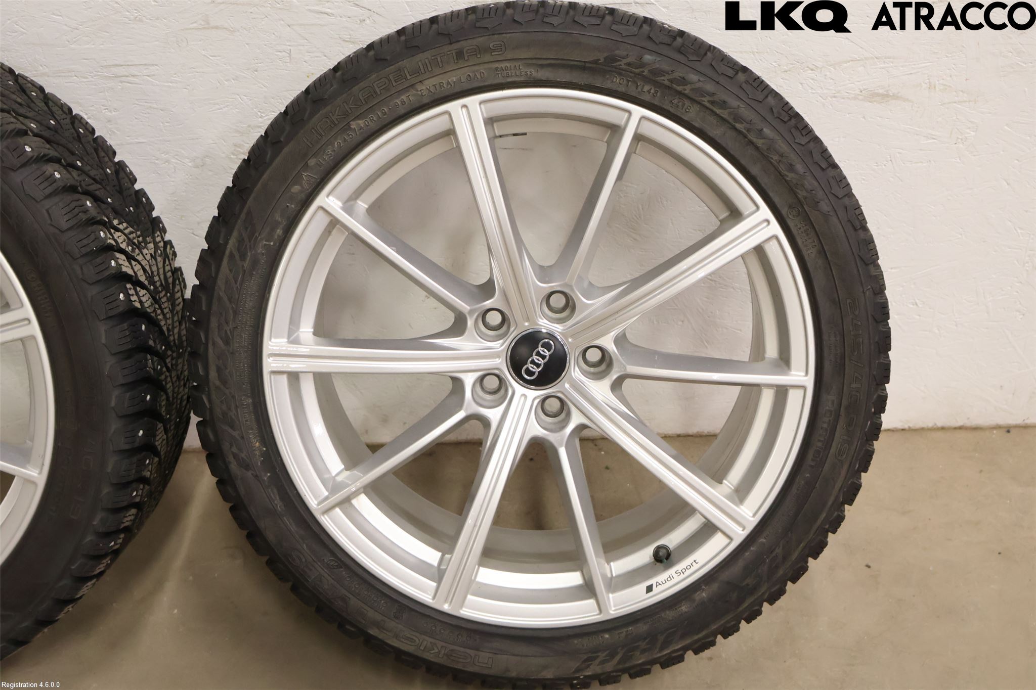 Audi A4/S4 B9 16-19 Vinterdäck Alumfälg 4St