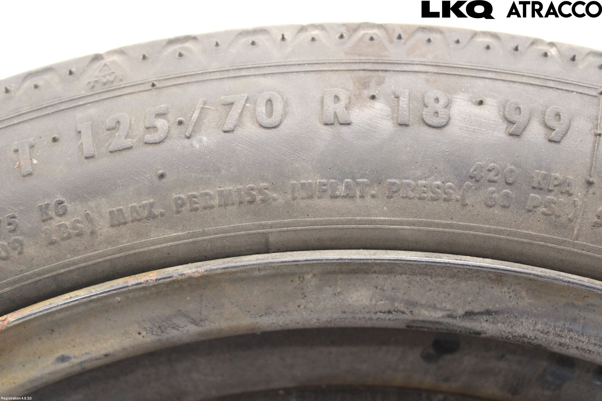 Seat LEON 06-12 Hjul Reservhjul Minityp