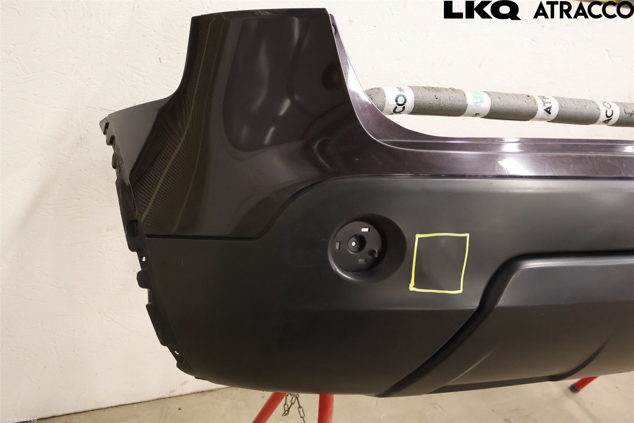 Nissan QASHQAI 10-14 Stötfångarbeklädnad Bak