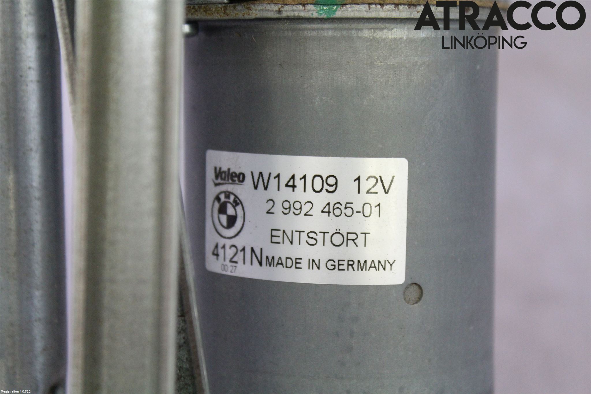 BMW X1 E84 10-15 Torkarmotor Vindruta