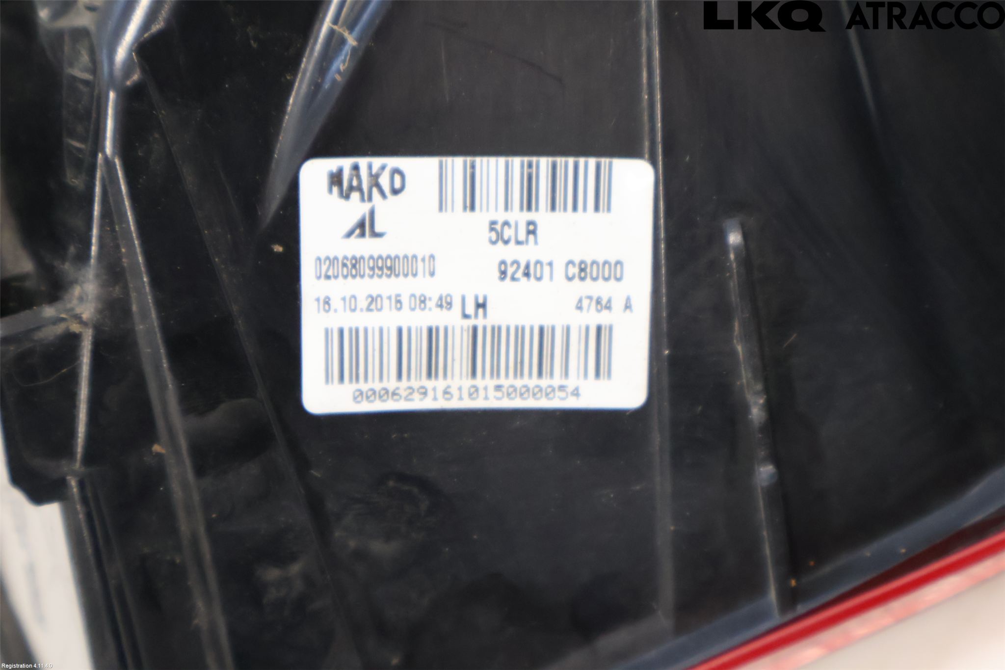Hyundai i20 GB 15-20 Bakljus Vänster