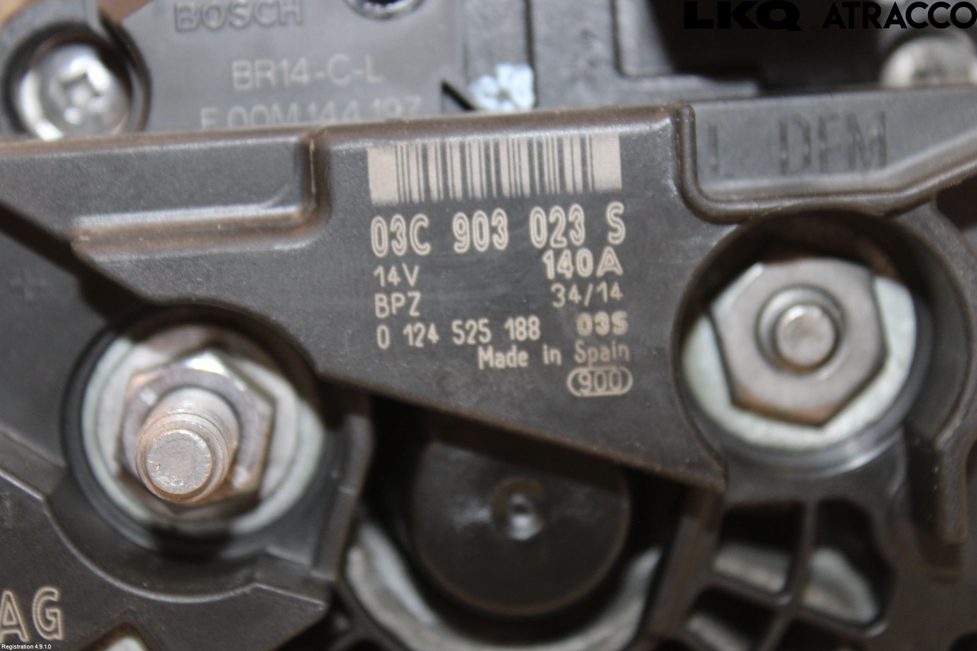 Audi A1/S1 11-18 Generator