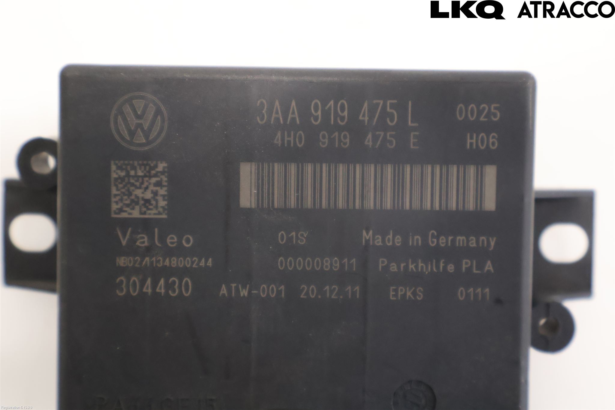 Volkswagen VW TIGUAN 07-16 Styrenhet Parkeringshjälp