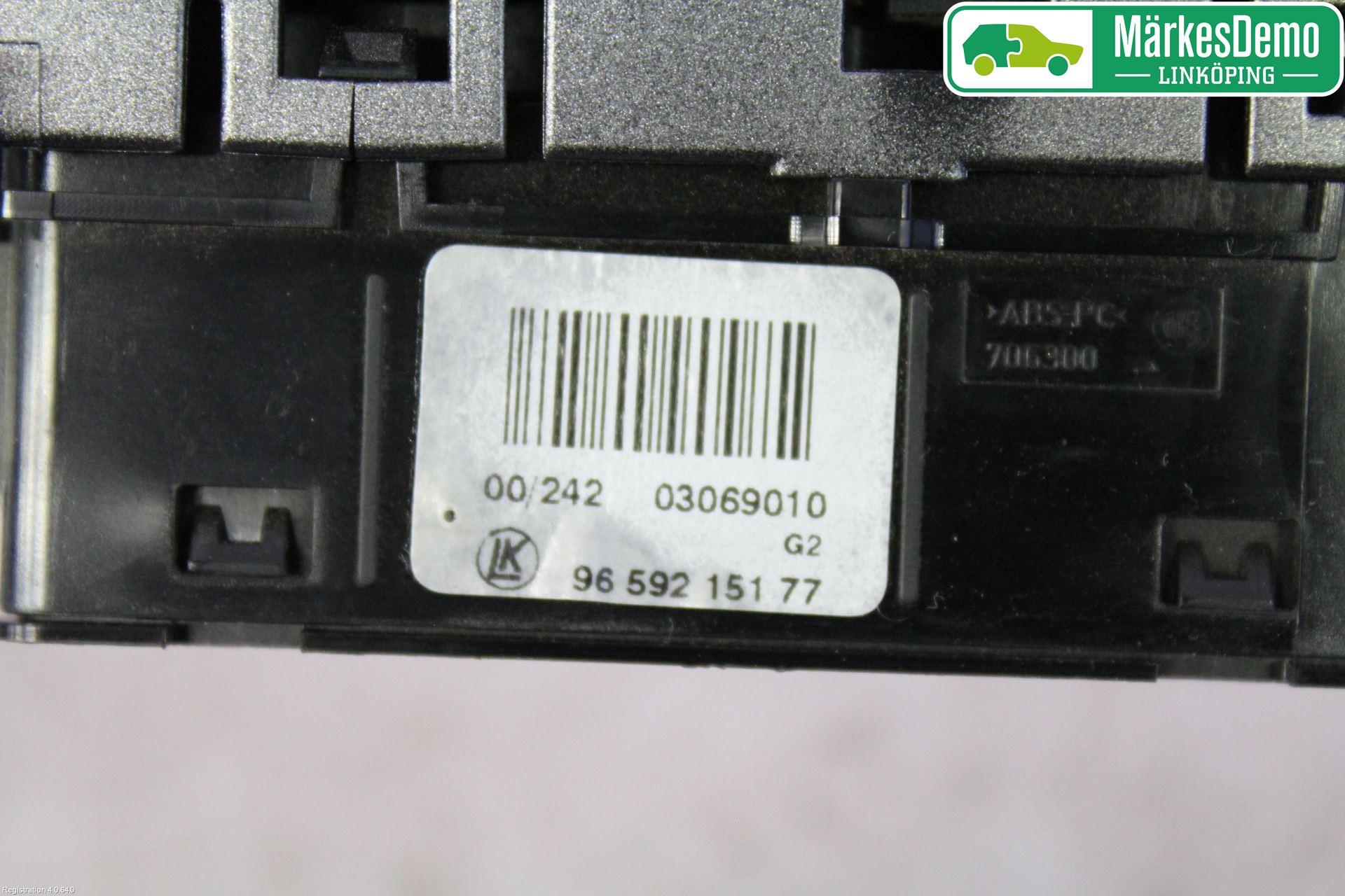 Peugeot 308 08-13 Strömställare Varnings