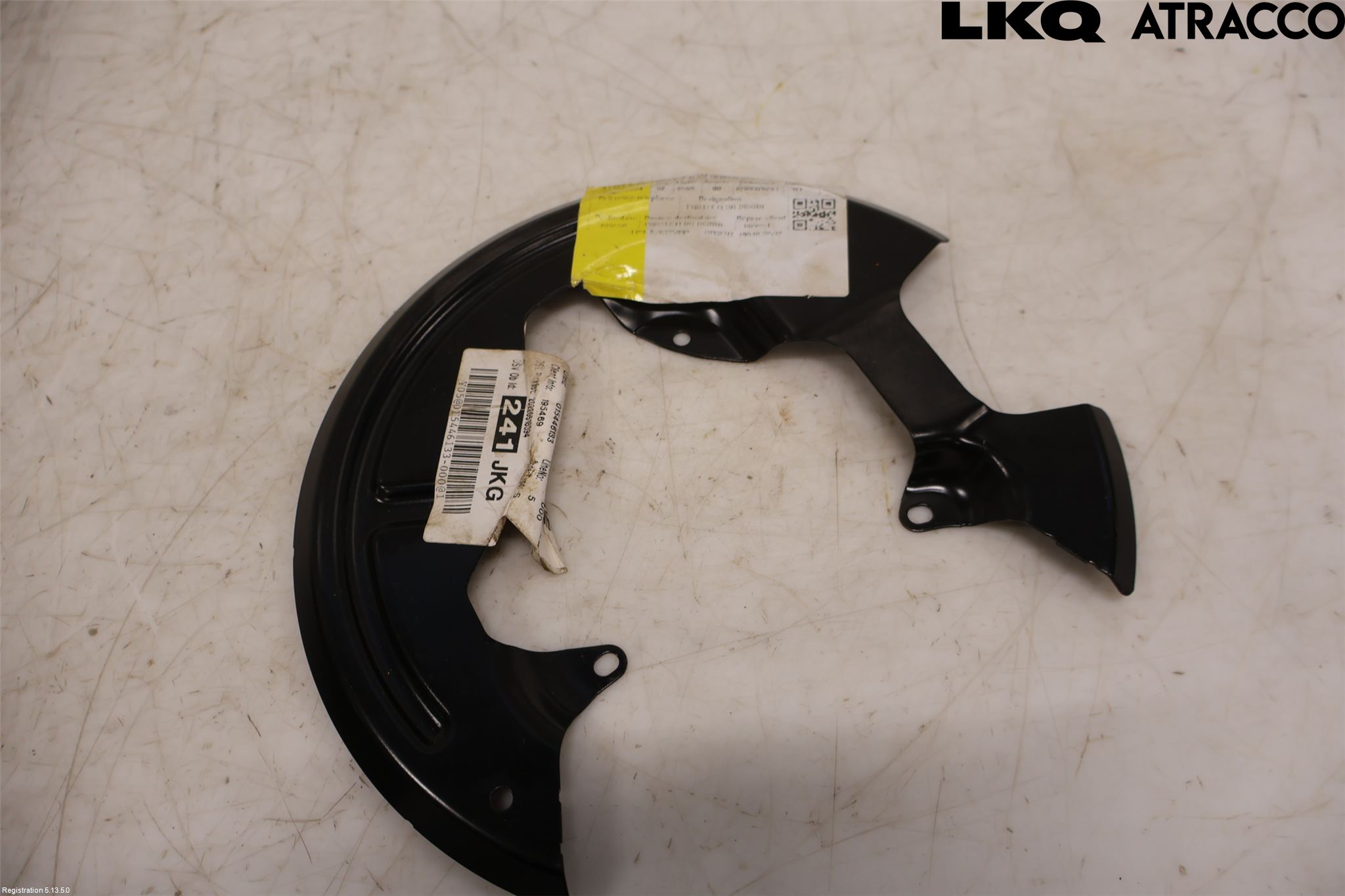Renault CLIO III  09-12 Bromssköld Fram