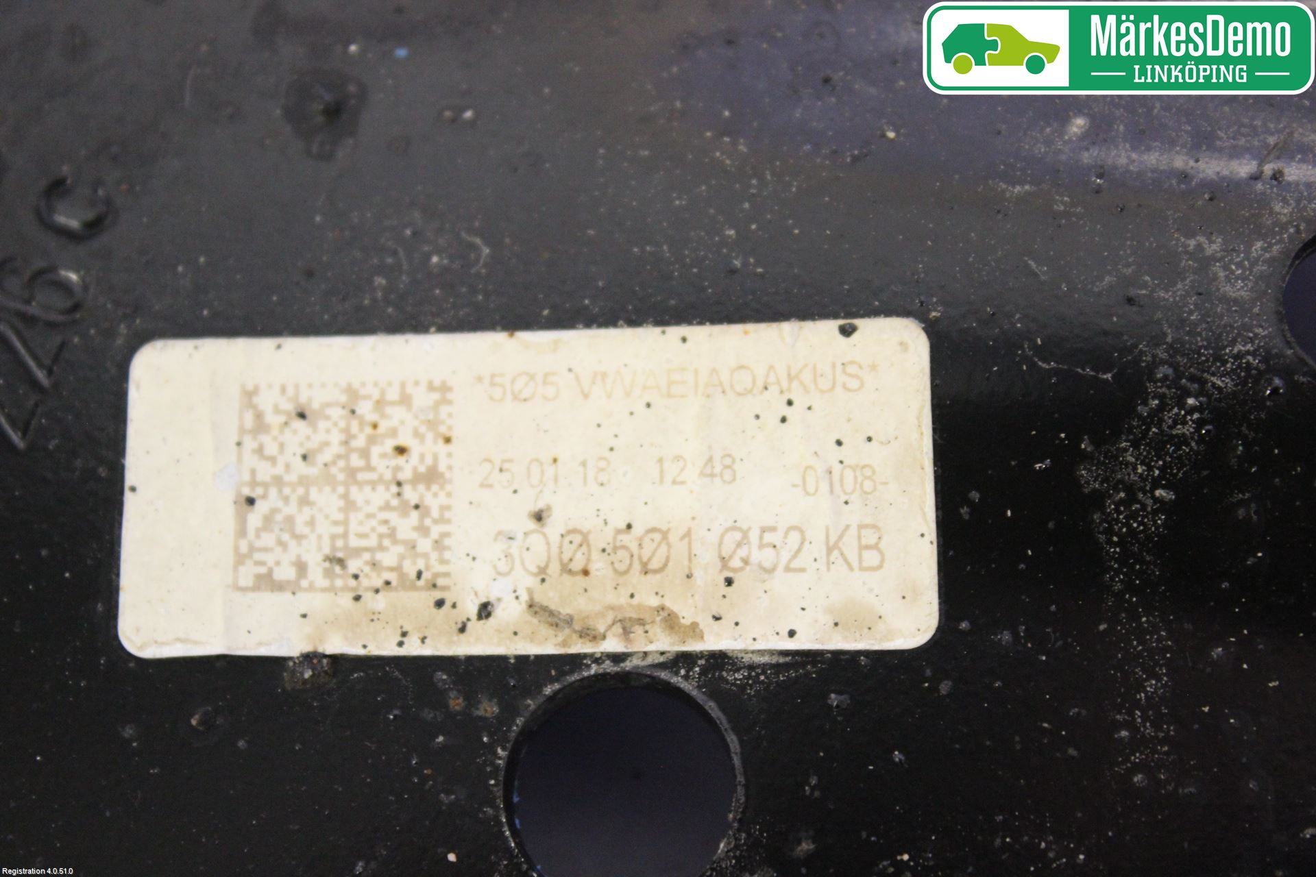 Volkswagen VW PASSAT 15-19 Bärarm Bak Höger