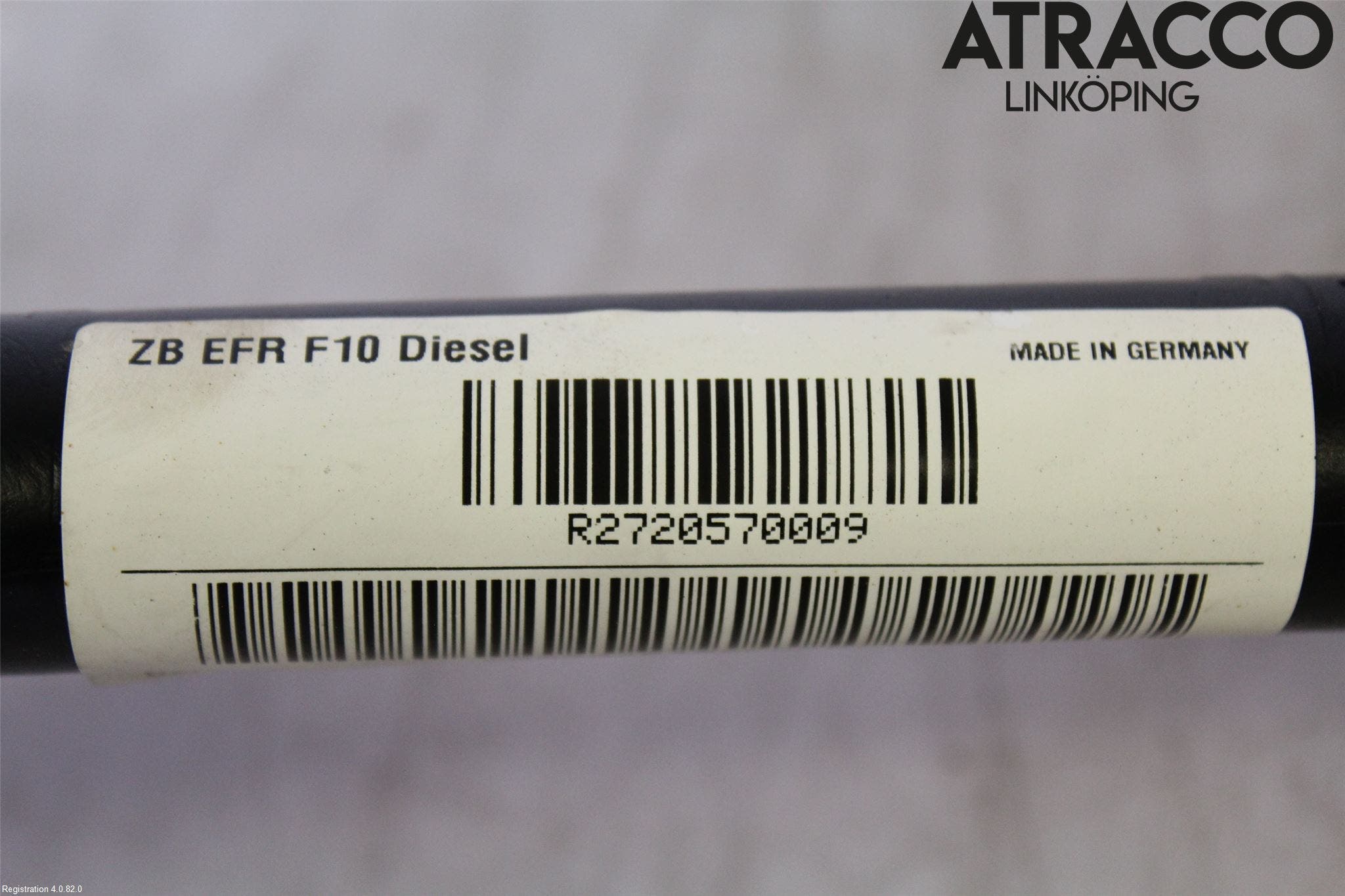 BMW 5 F10/F11/F18 09-17 Bränslepåfyllnrör-Slang