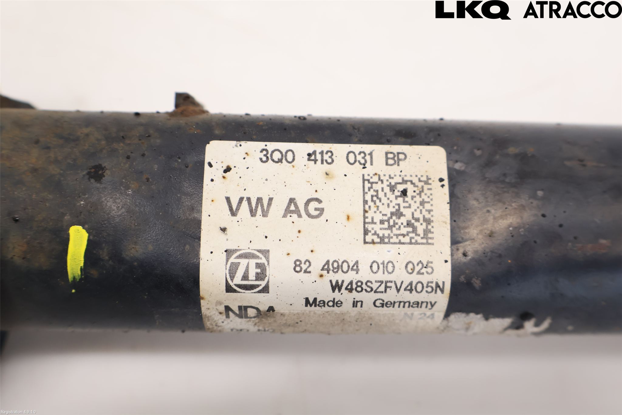 Volkswagen VW PASSAT 15-19 Fjäderben Fram Vänster