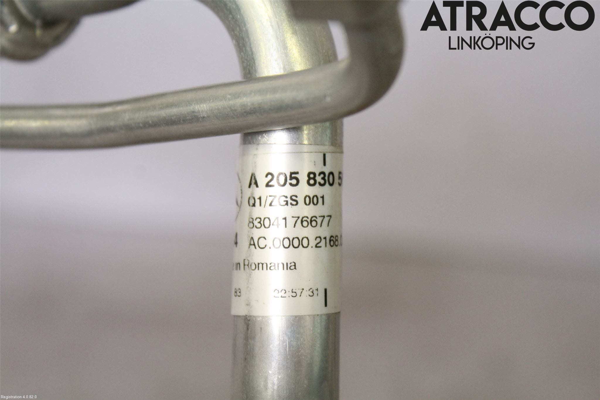 Mercedes-Benz MB C-KLASS (W205) 14-21 Ac Slang-Rör