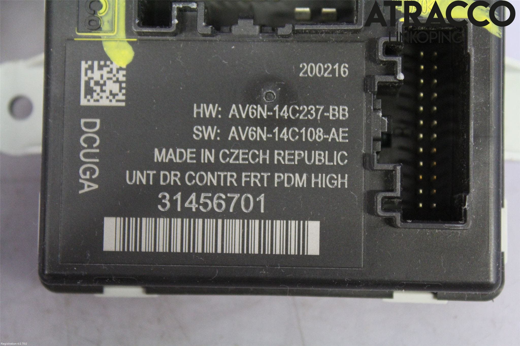 Volvo V40 12-19 Styrenhet Dörr