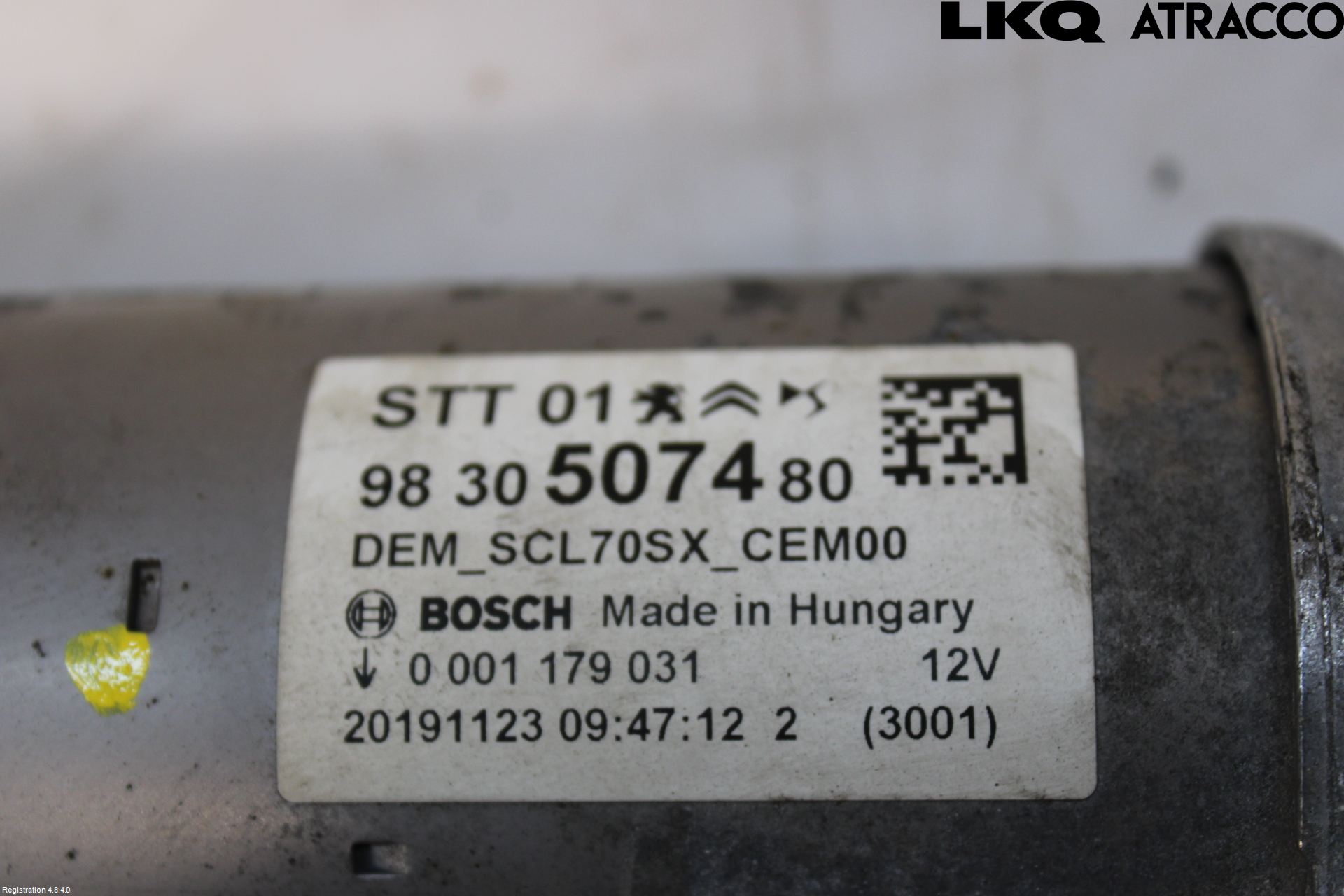 Citroen C3 AIRCROSS 18-23 Startmotor