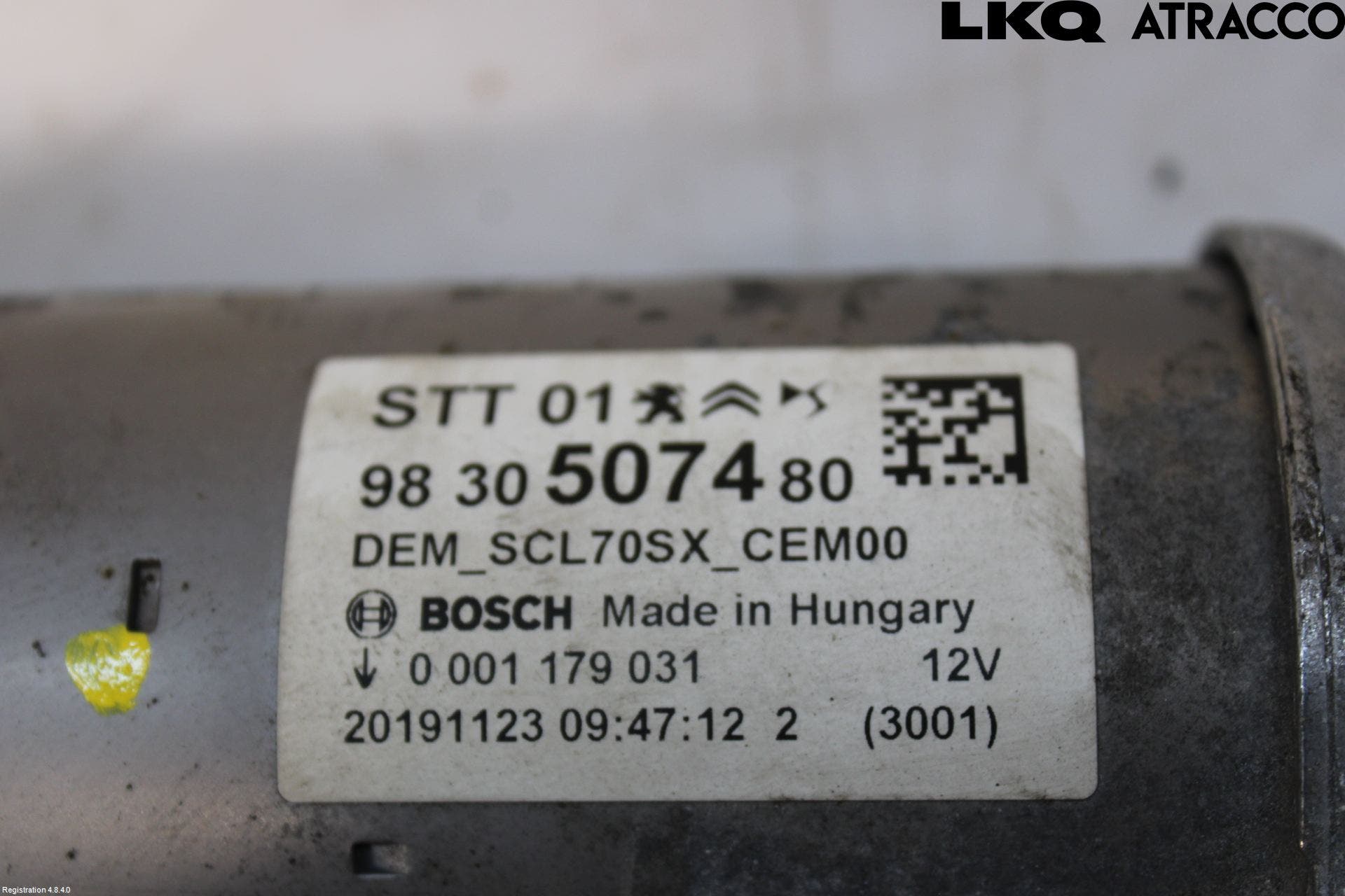 Citroen C3 AIRCROSS 18-23 Startmotor