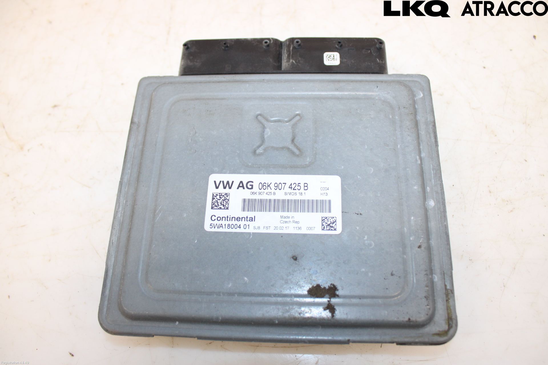 Volkswagen VW GOLF / E-GOLF VII 13-20 Styrenhet Insprut Bensin