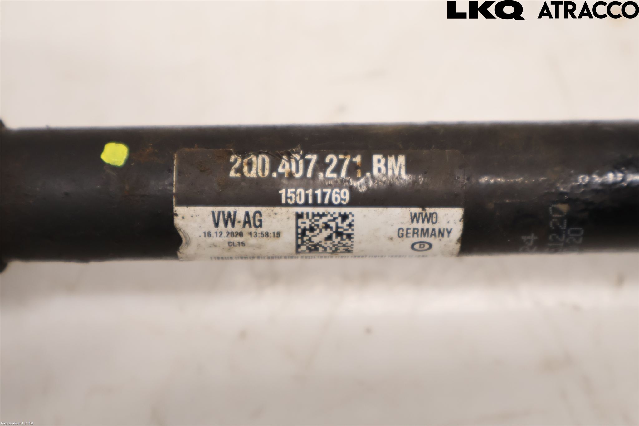 Volkswagen VW T-CROSS 19- Drivaxel Fram Vänster