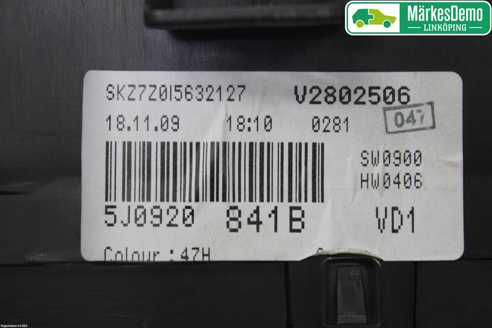 Skoda FABIA 07-14 Instrument Komb