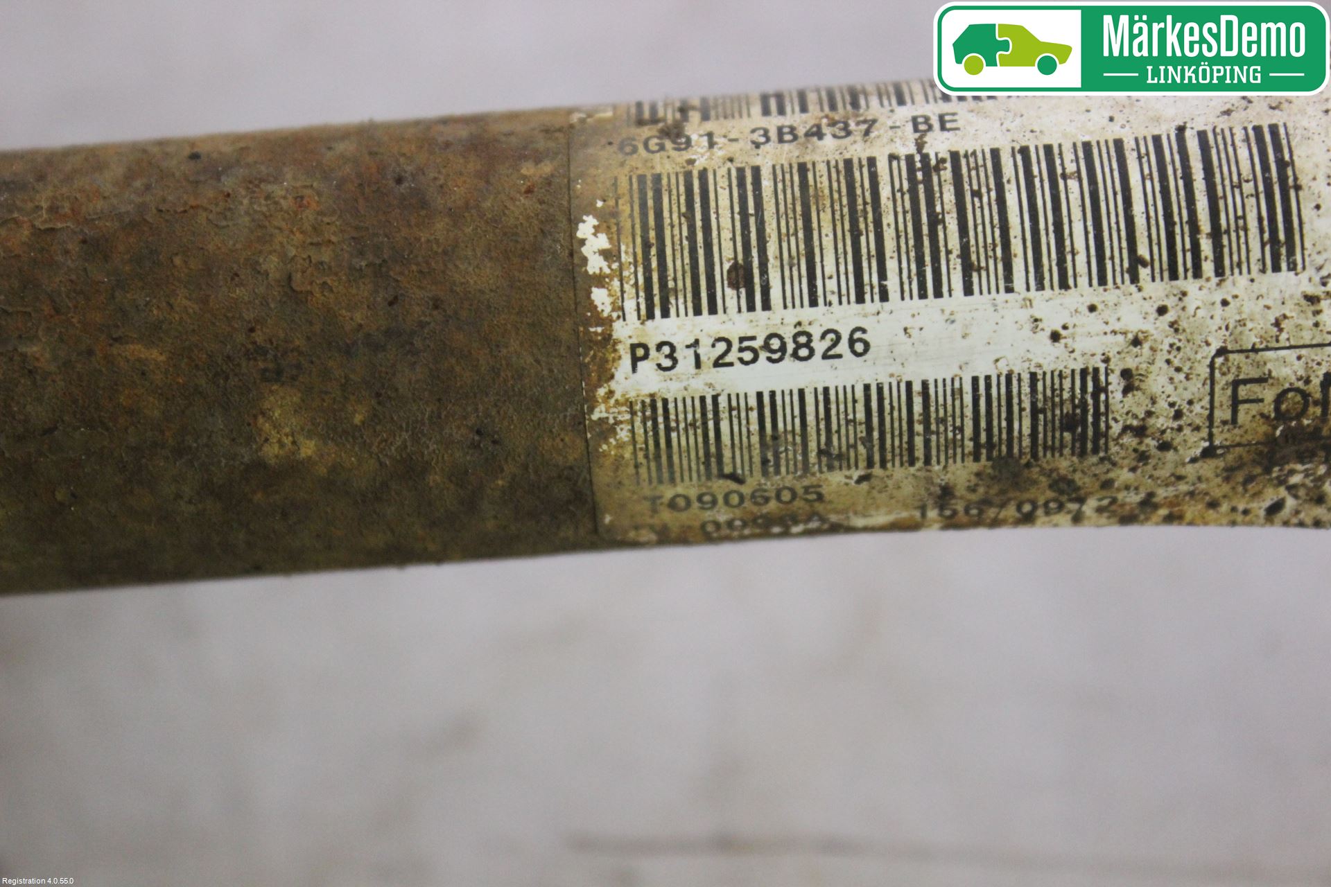 Ford MONDEO 07-15 Drivaxel Fram Vänster