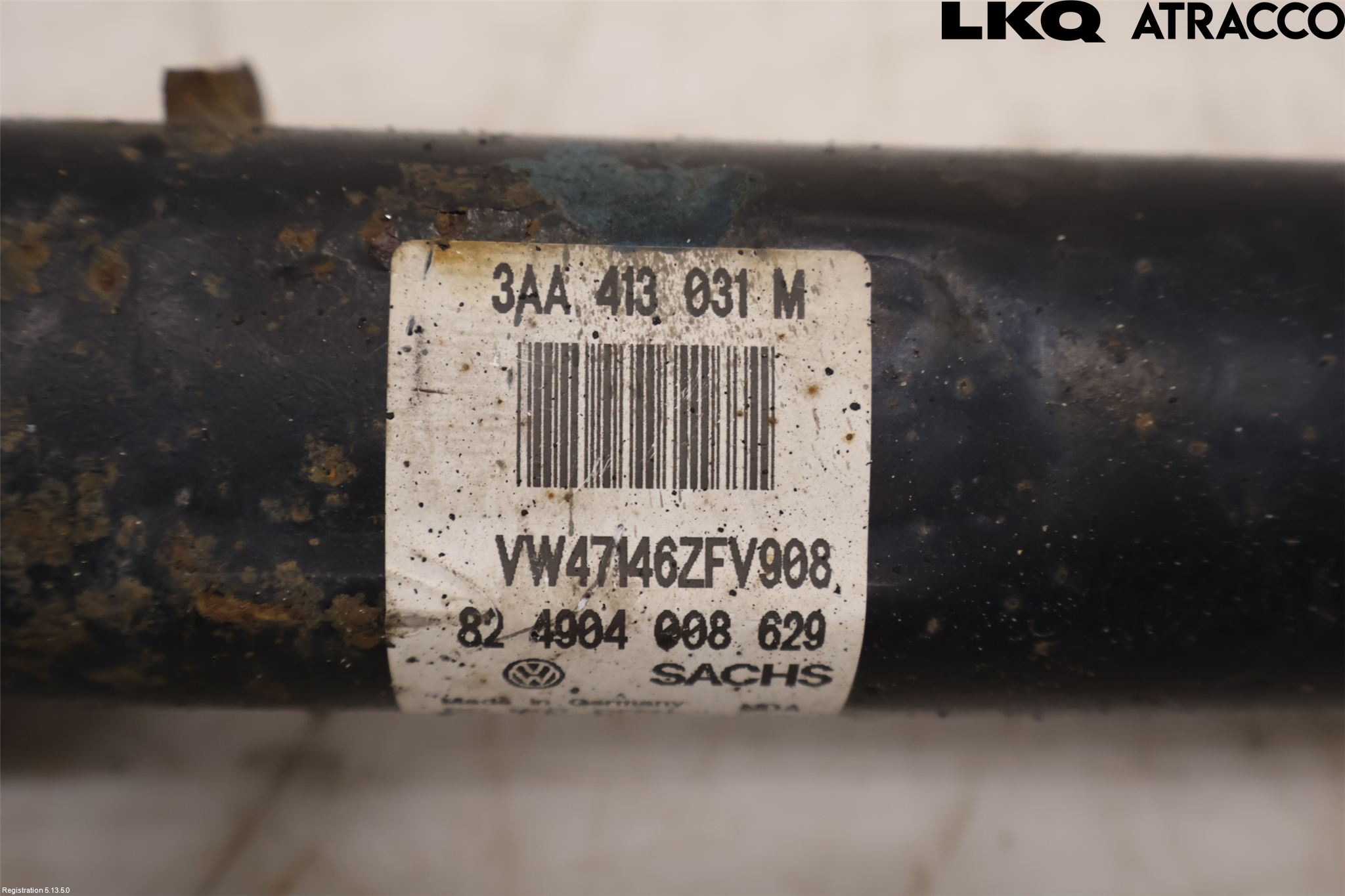 Volkswagen VW PASSAT 11-14 Fjäderben Fram Vänster