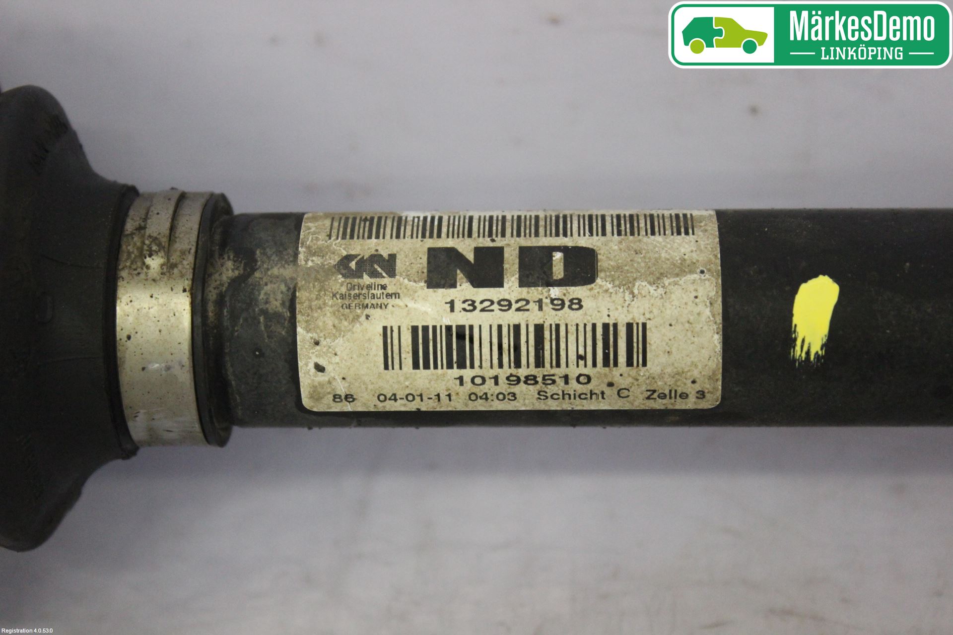Saab 9-5 10-12 Drivaxel Fram Vänster
