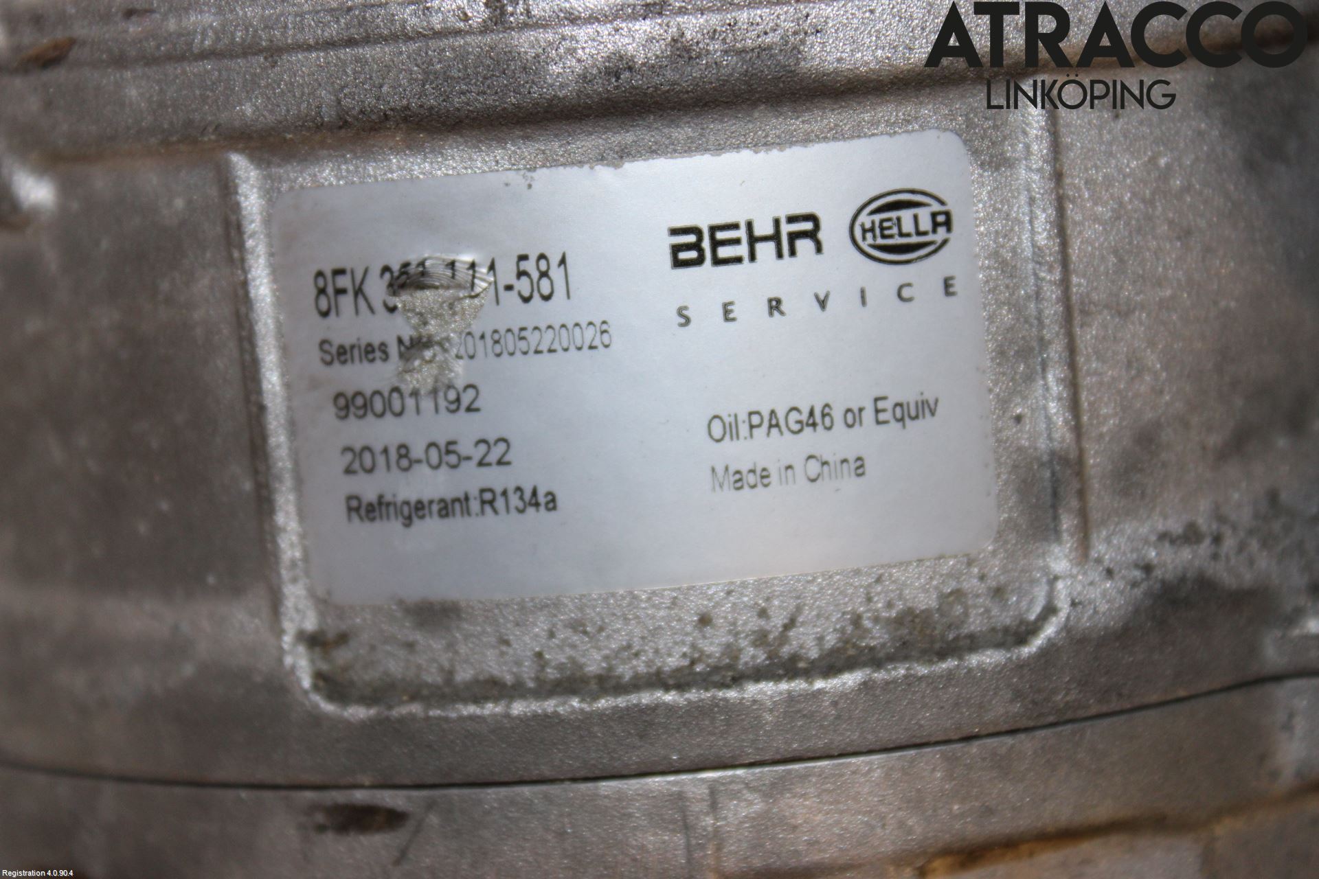 BMW 5 F10/F11/F18 09-17 Ac Kompressor